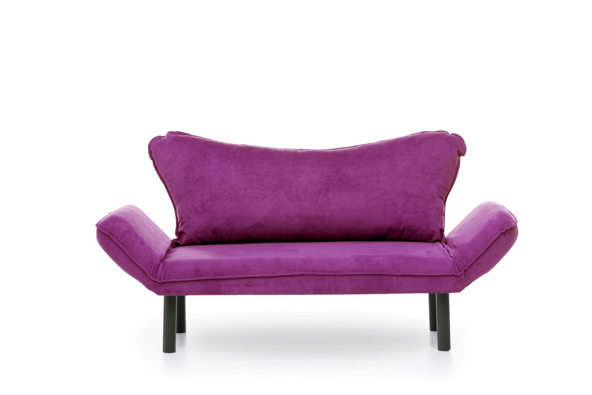 Chatto Purple Two-Seater Sofa Bed