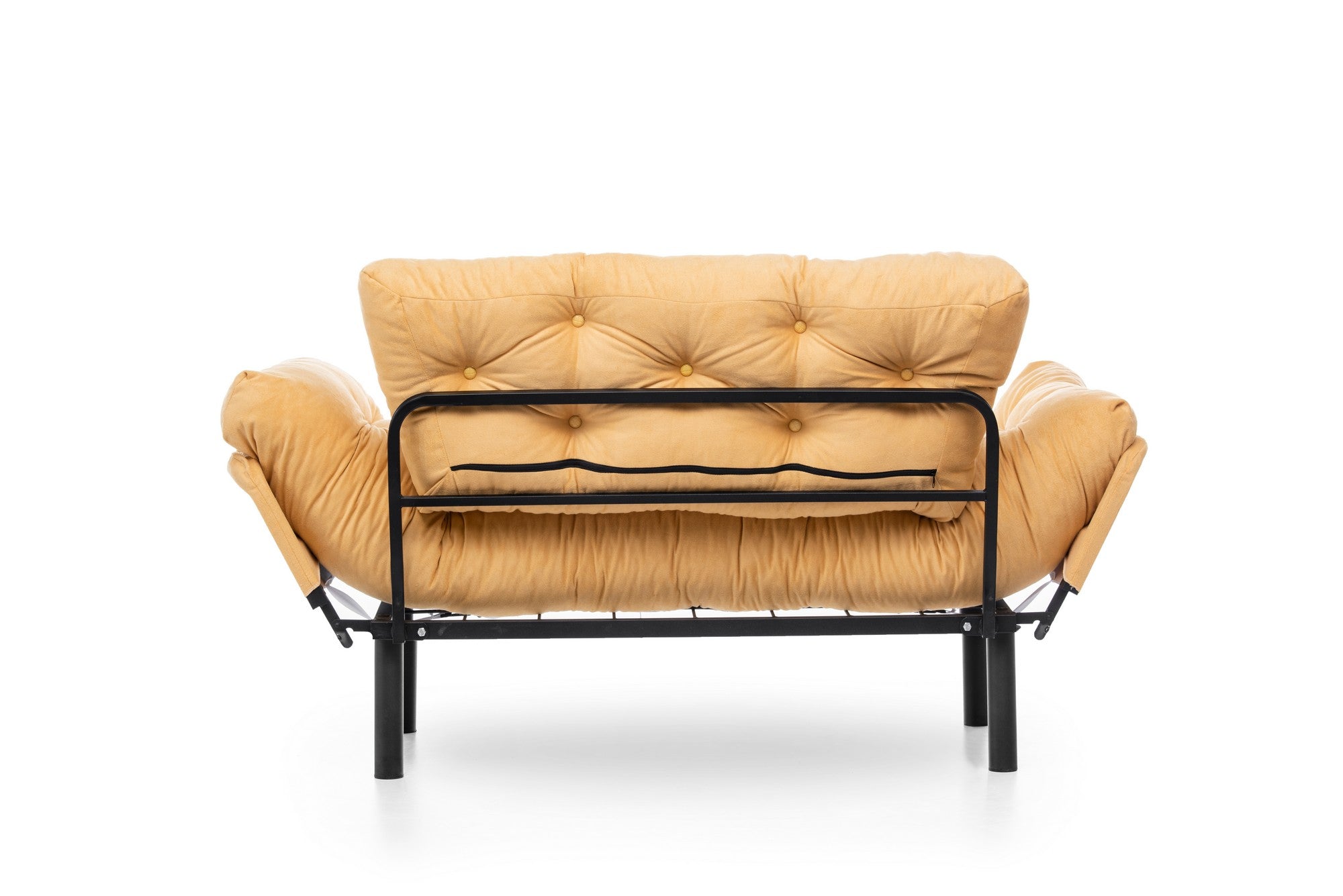 Nitta Mustard Two-Seater Sofa Bed
