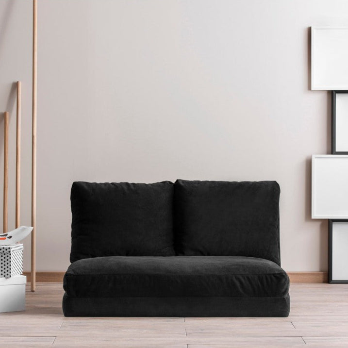 Taida Black TwoSeater Sofa Bed