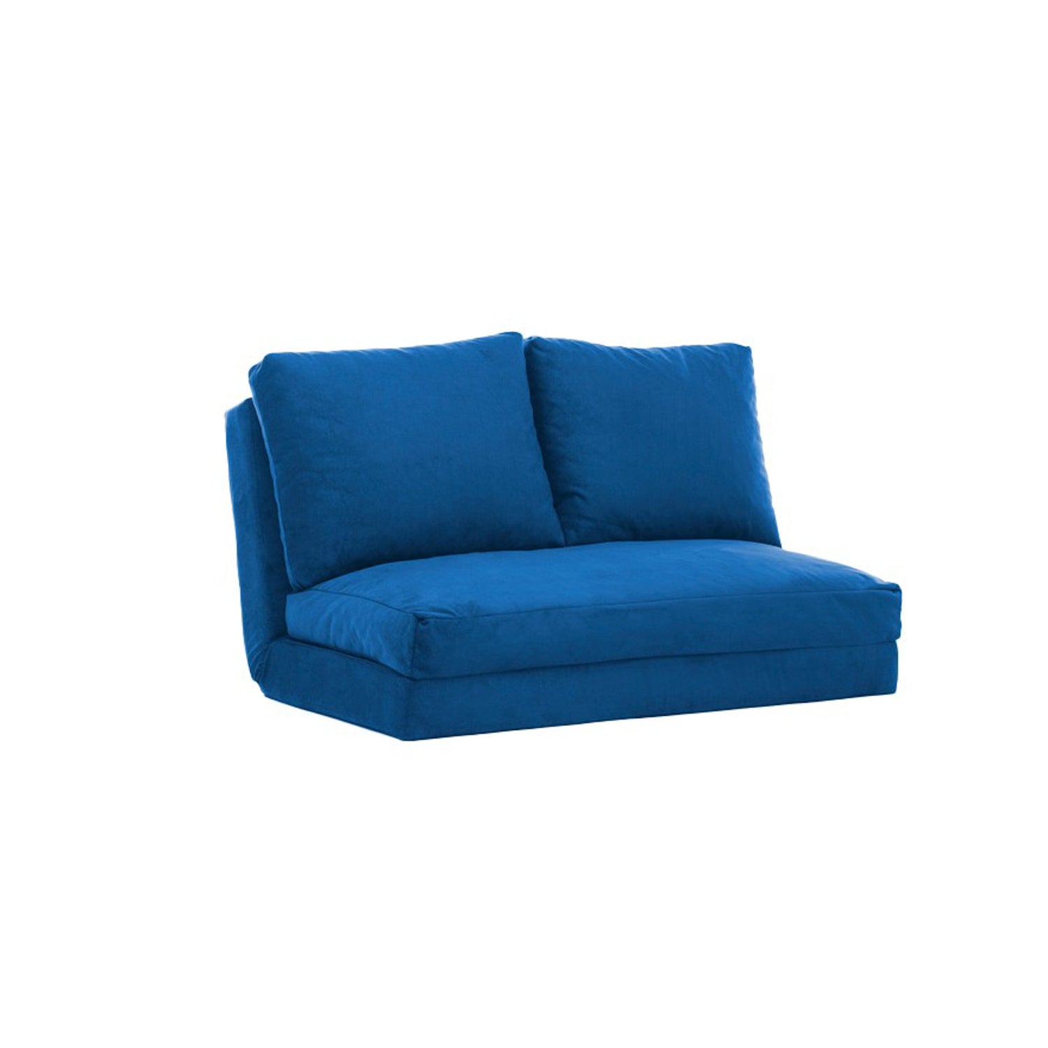 Taida Blue Two-Seater Sofa Bed