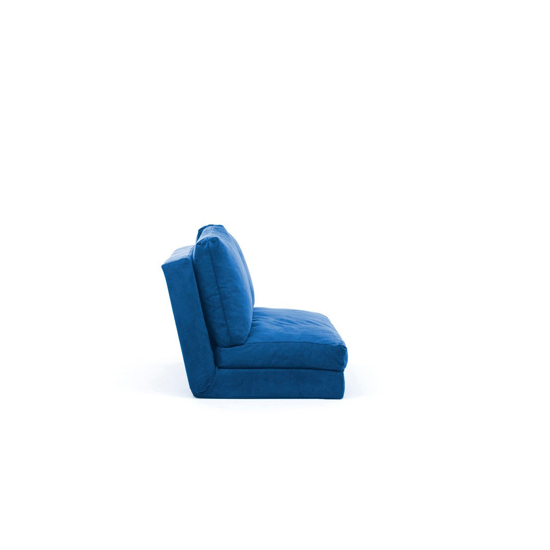 Taida Blue Two-Seater Sofa Bed