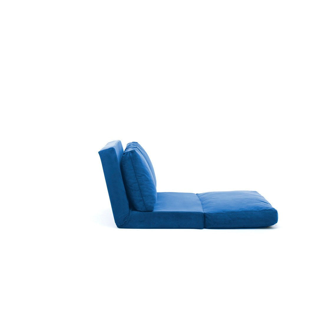 Taida Blue Two-Seater Sofa Bed