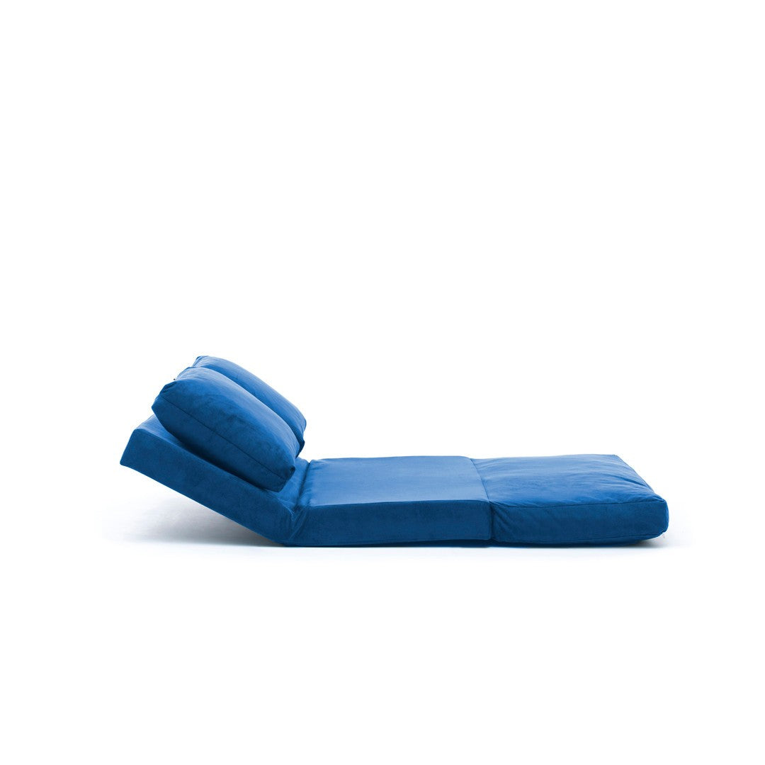 Taida Blue Two-Seater Sofa Bed