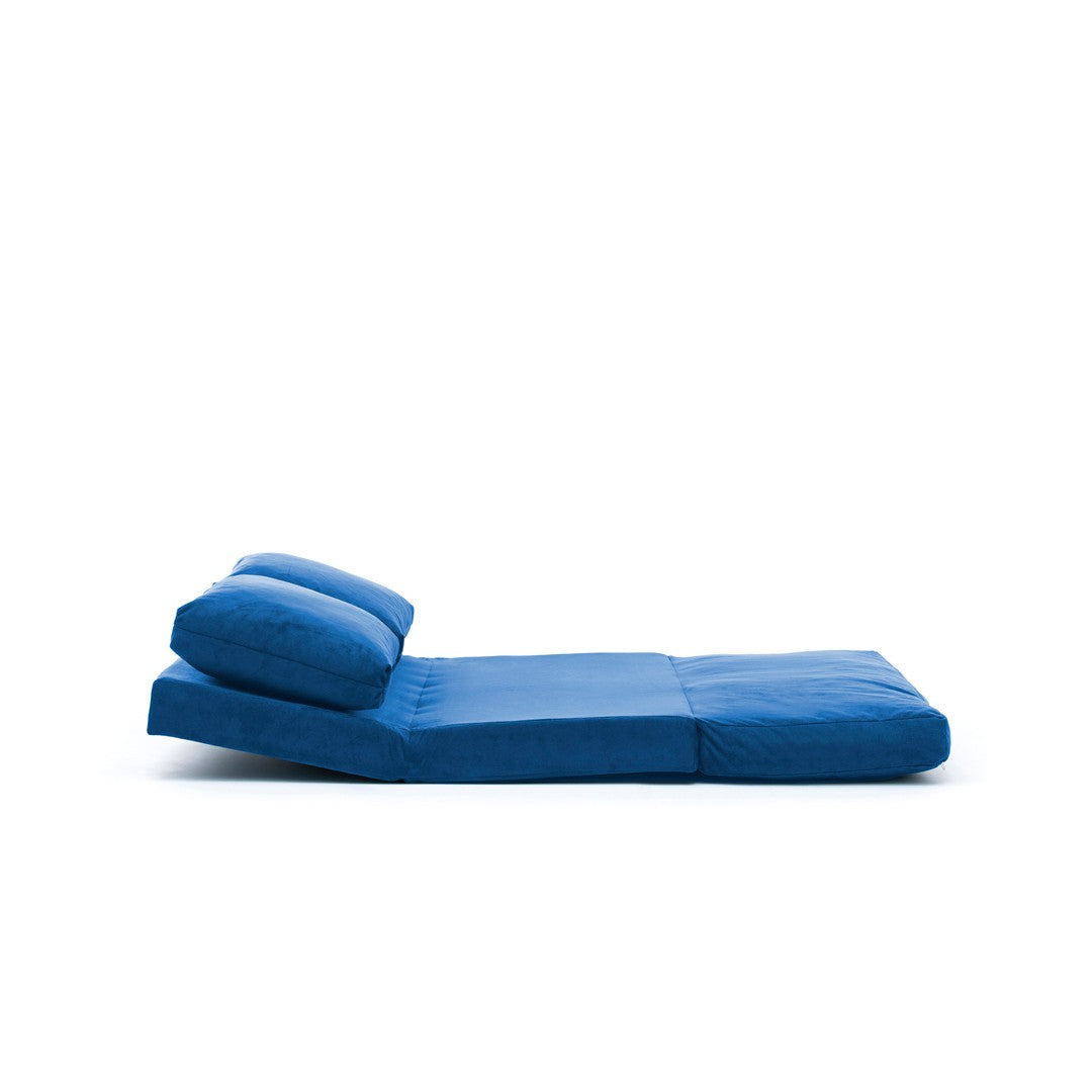 Taida Blue Two-Seater Sofa Bed