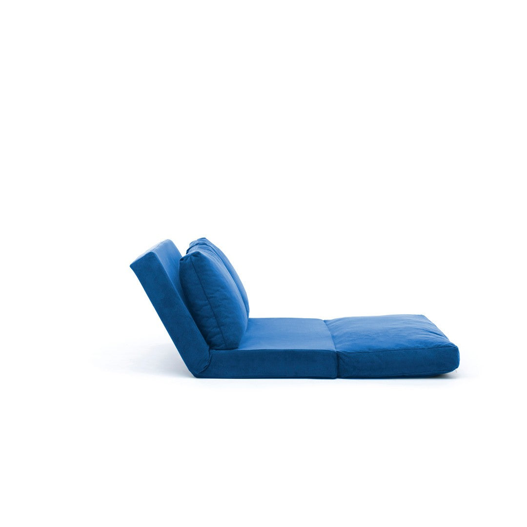 Taida Blue Two-Seater Sofa Bed