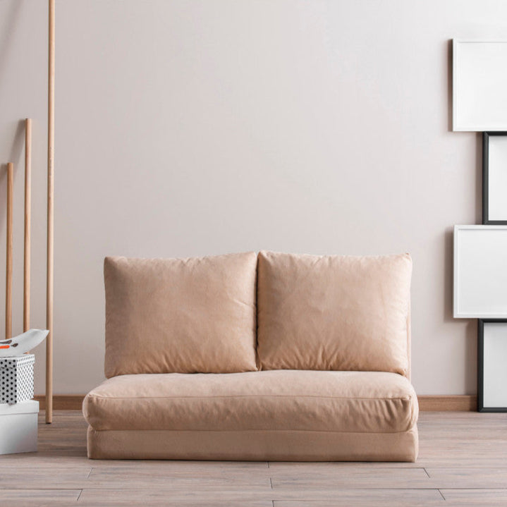 Taida Cream TwoSeater Sofa Bed