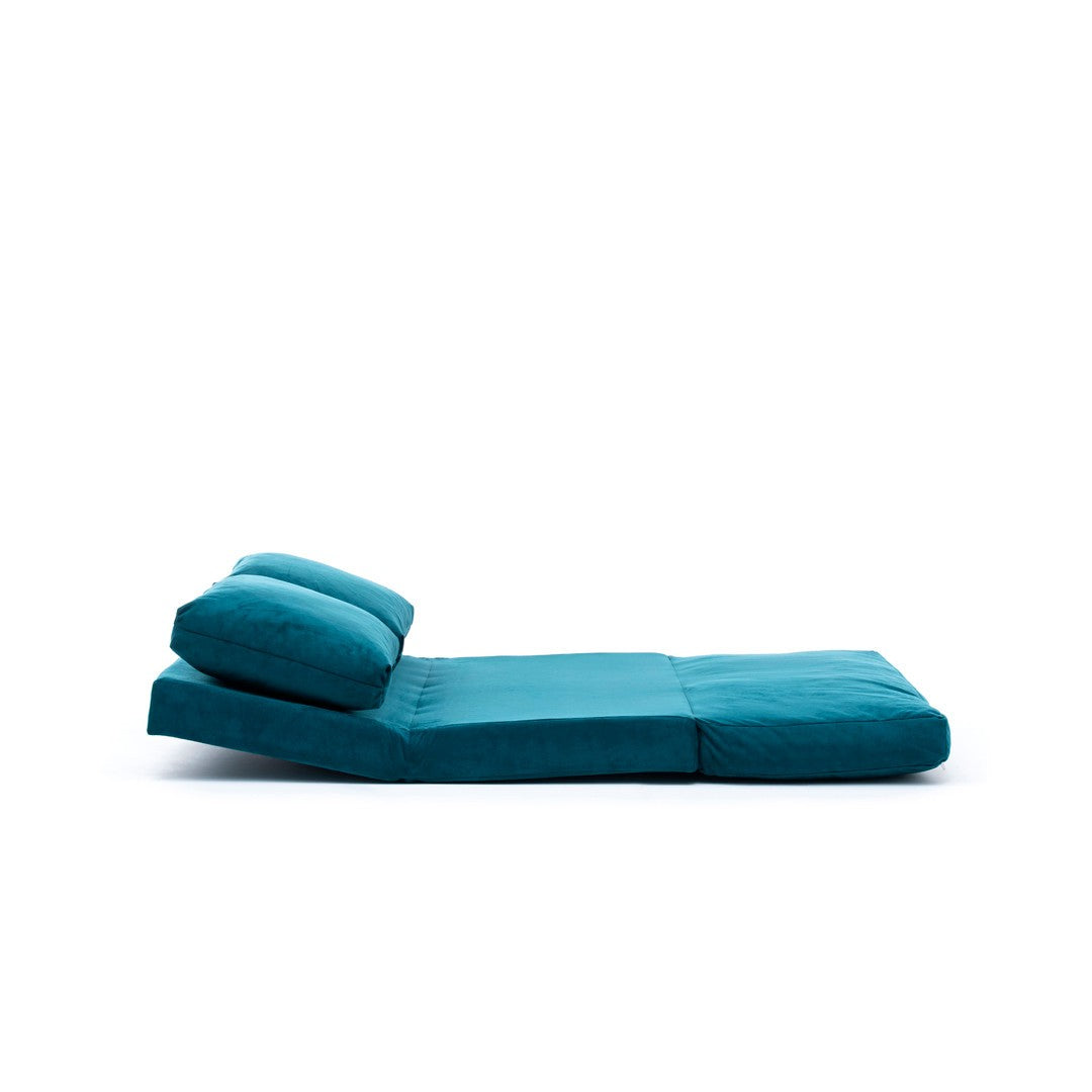 Taida Petrol green Two-Seater Sofa Bed