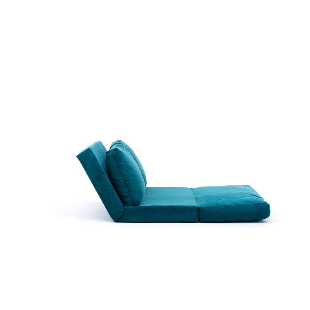Taida Petrol green Two-Seater Sofa Bed