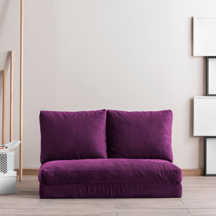 Taida Purple TwoSeater Sofa Bed