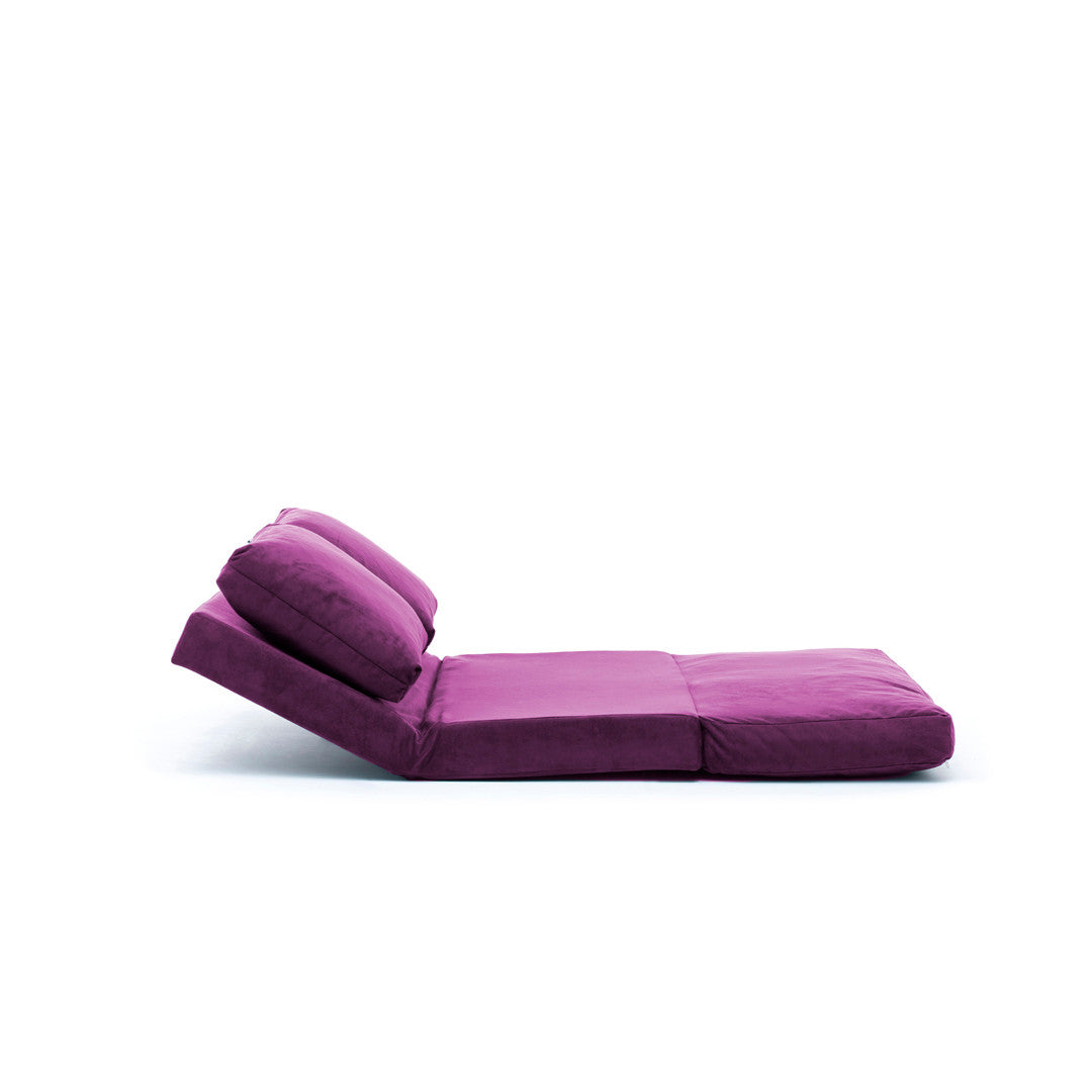 Taida Purple Two-Seater Sofa Bed