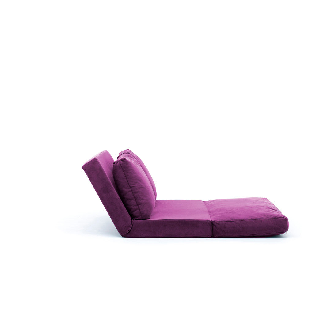 Taida Purple Two-Seater Sofa Bed