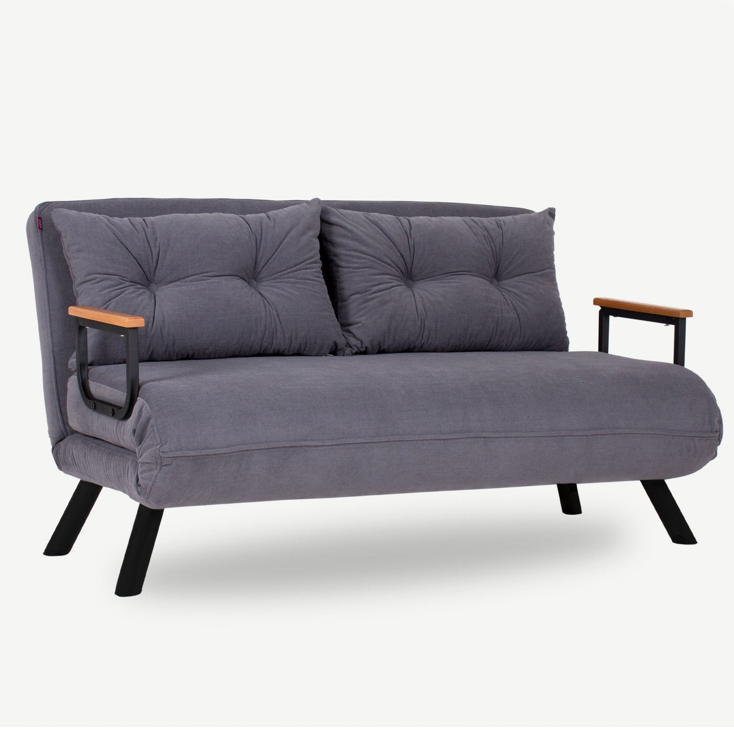 Sando 2-Seater Grey Two-Seater Sofa Bed