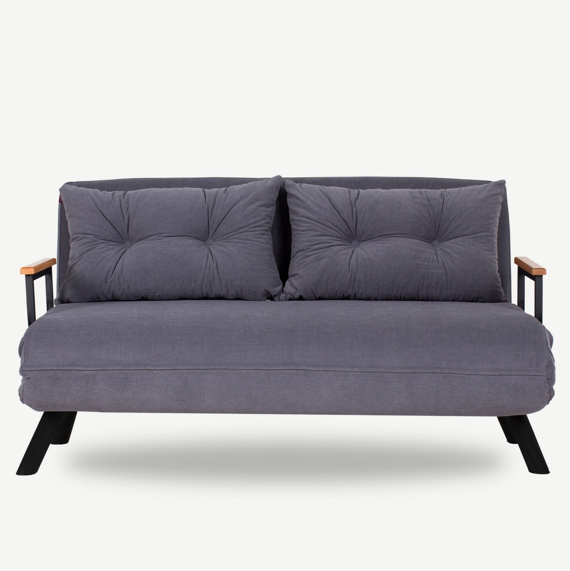Sando 2-Seater Grey Two-Seater Sofa Bed