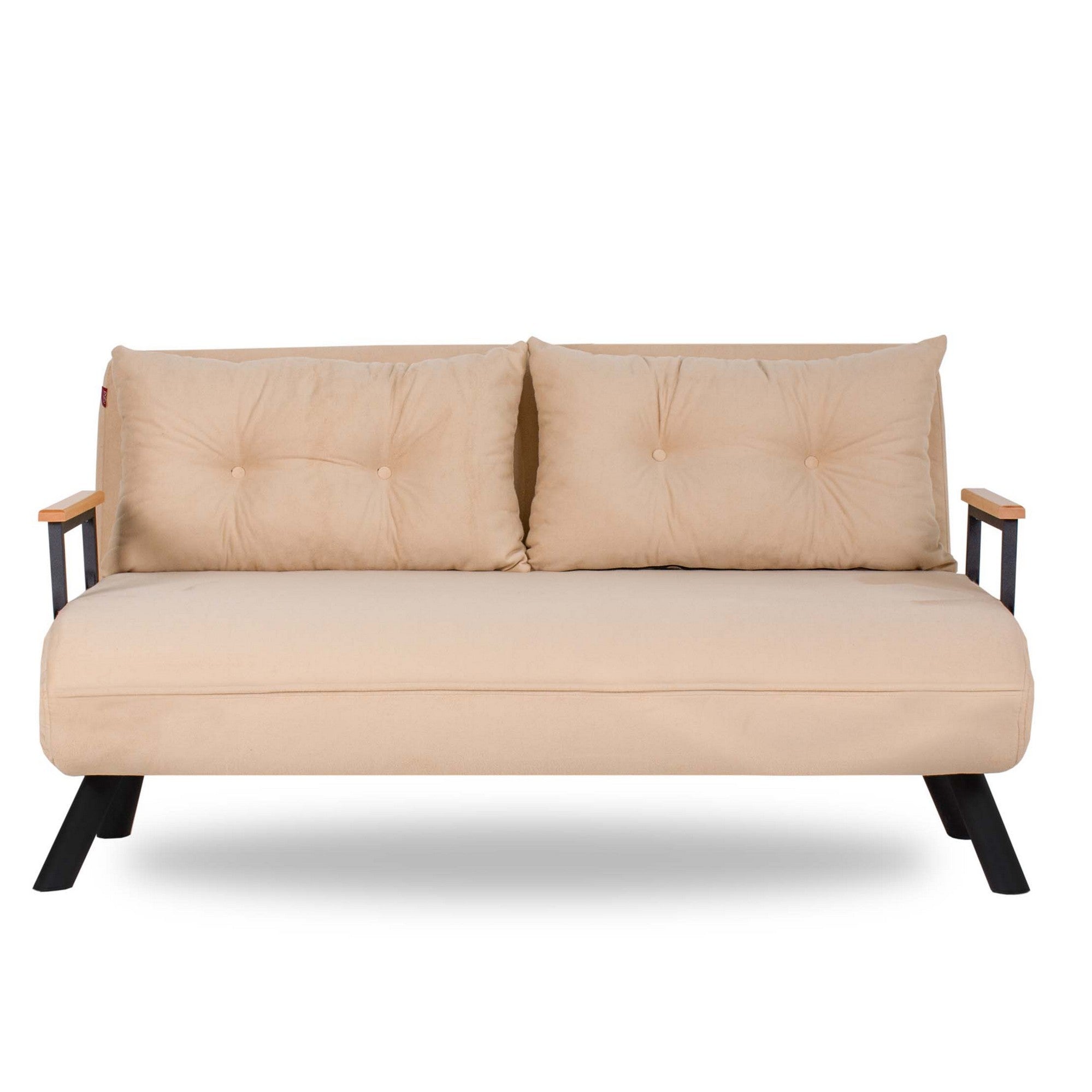 Sando 2-Seater Cream Two-Seater Sofa Bed