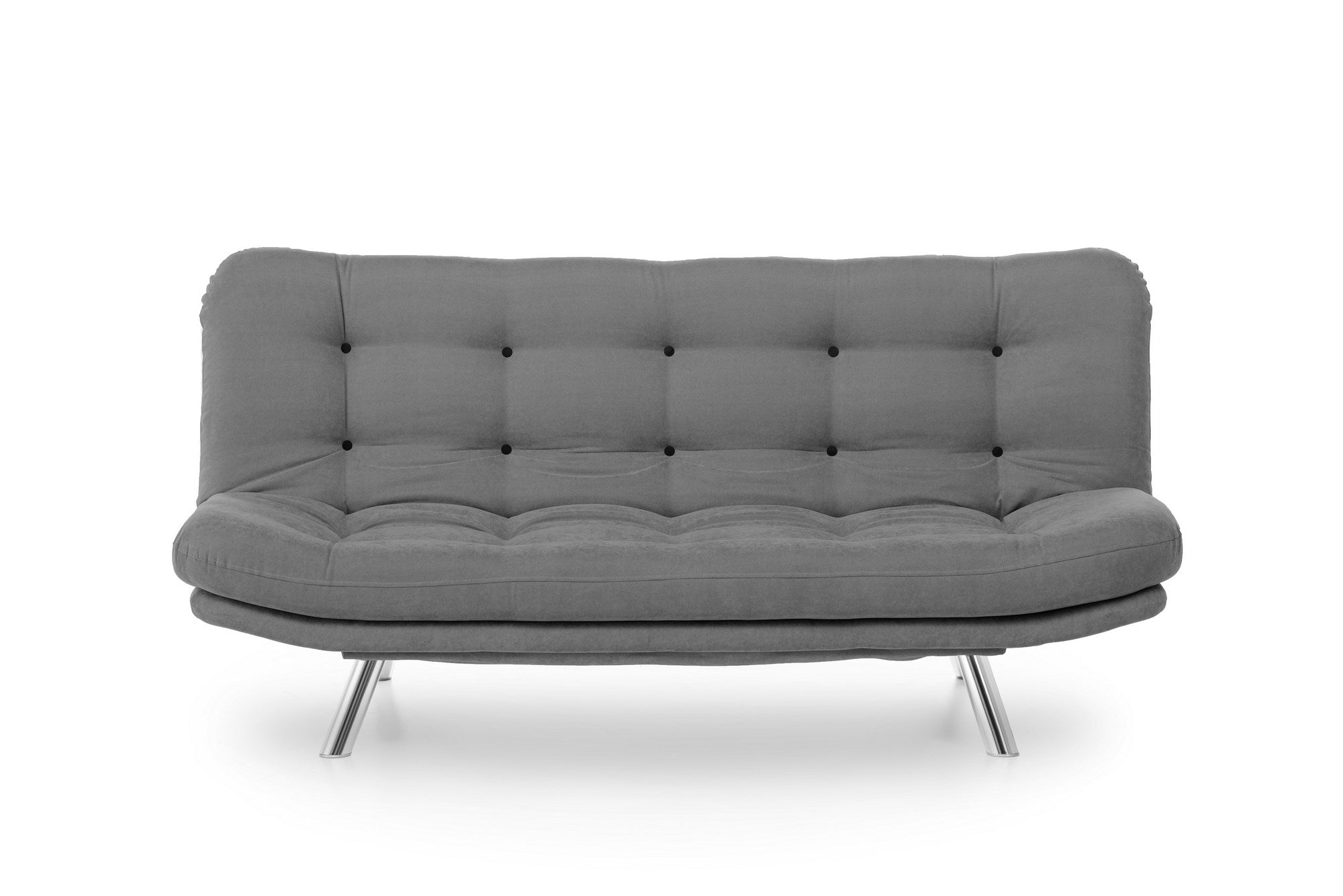 Misa Sofabed - Grey 3-Seater Sofa Bed | Large Pull-Out Couch for Guests