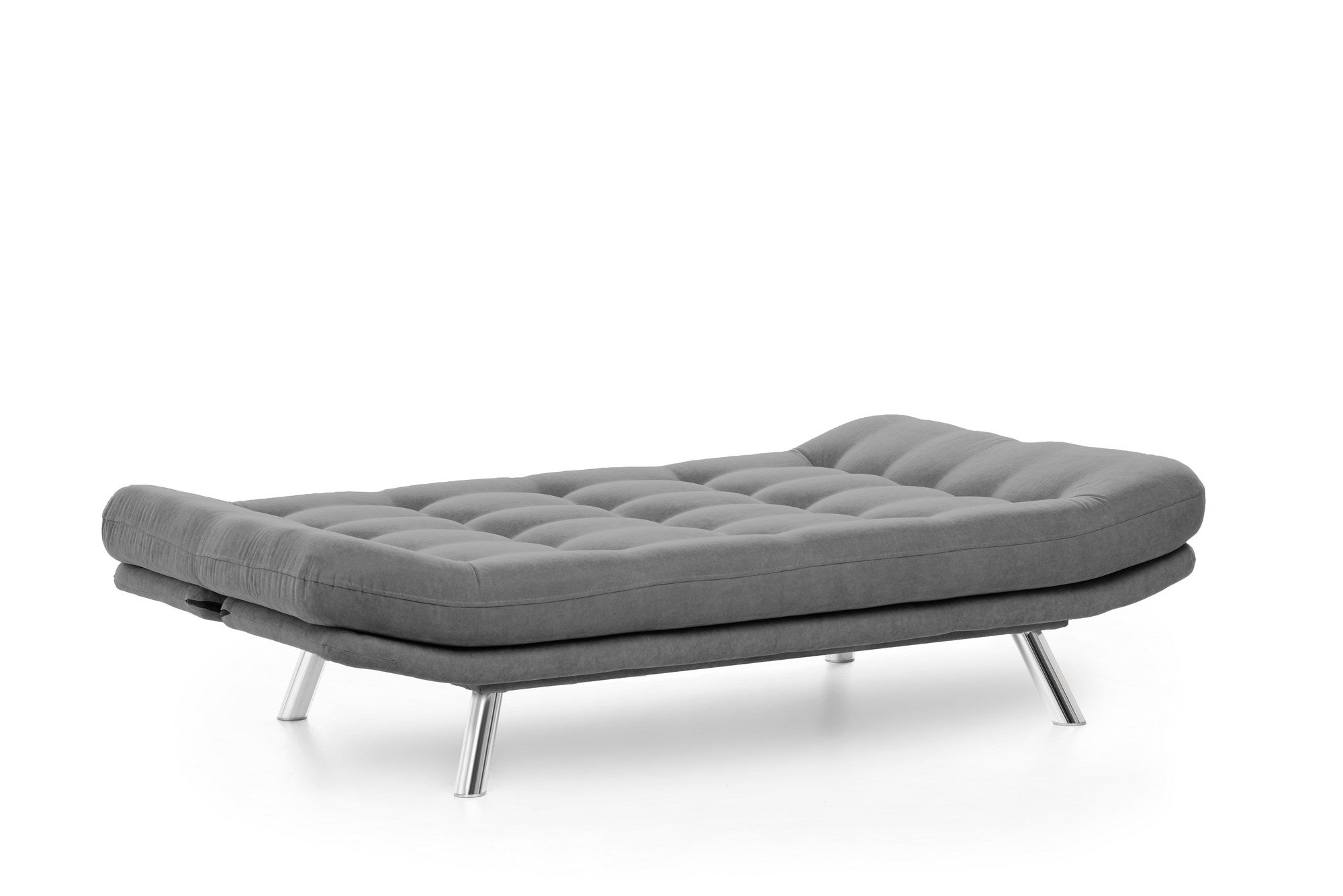 Misa Sofabed - Grey 3-Seater Sofa Bed | Large Pull-Out Couch for Guests