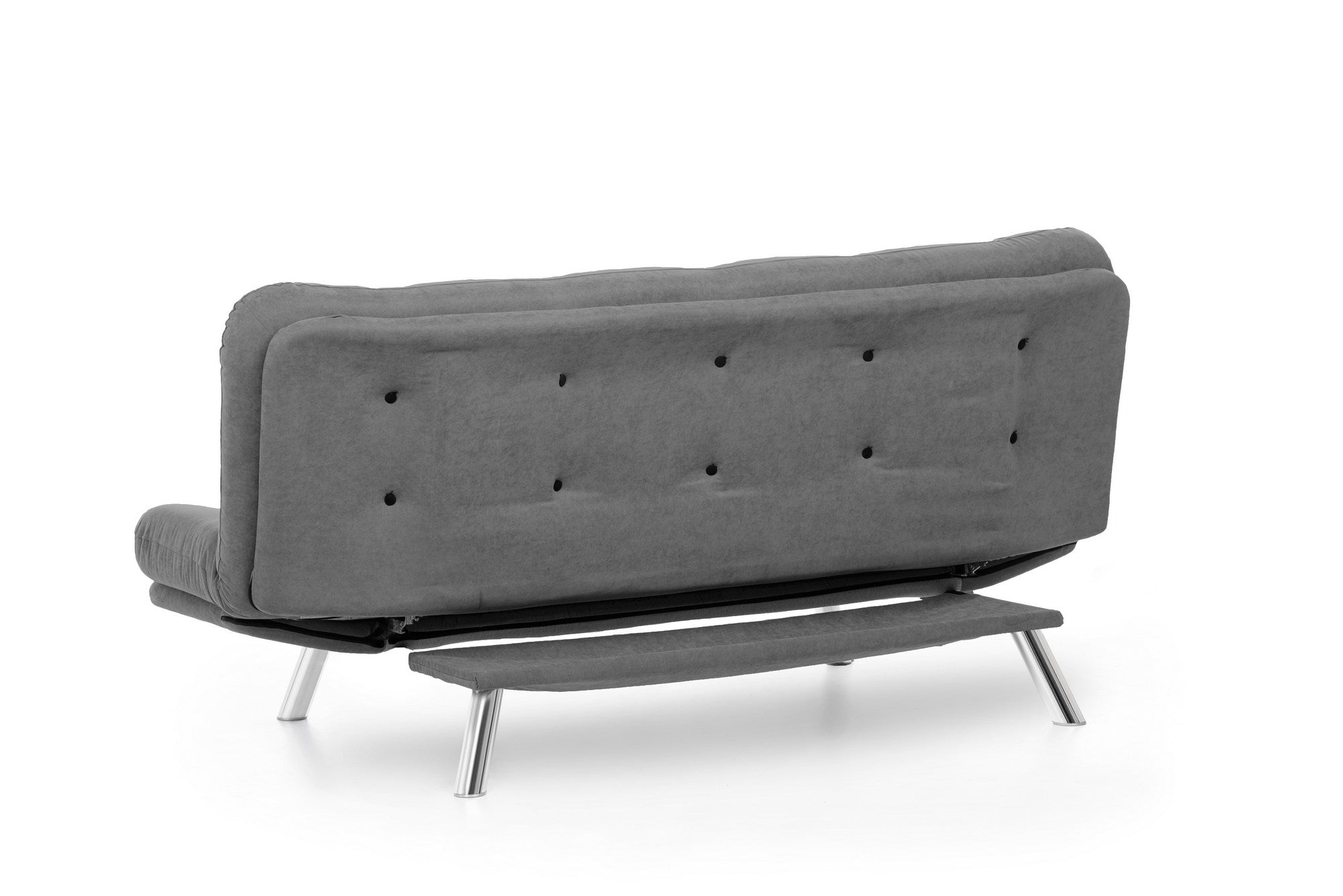 Misa Sofabed - Grey 3-Seater Sofa Bed | Large Pull-Out Couch for Guests