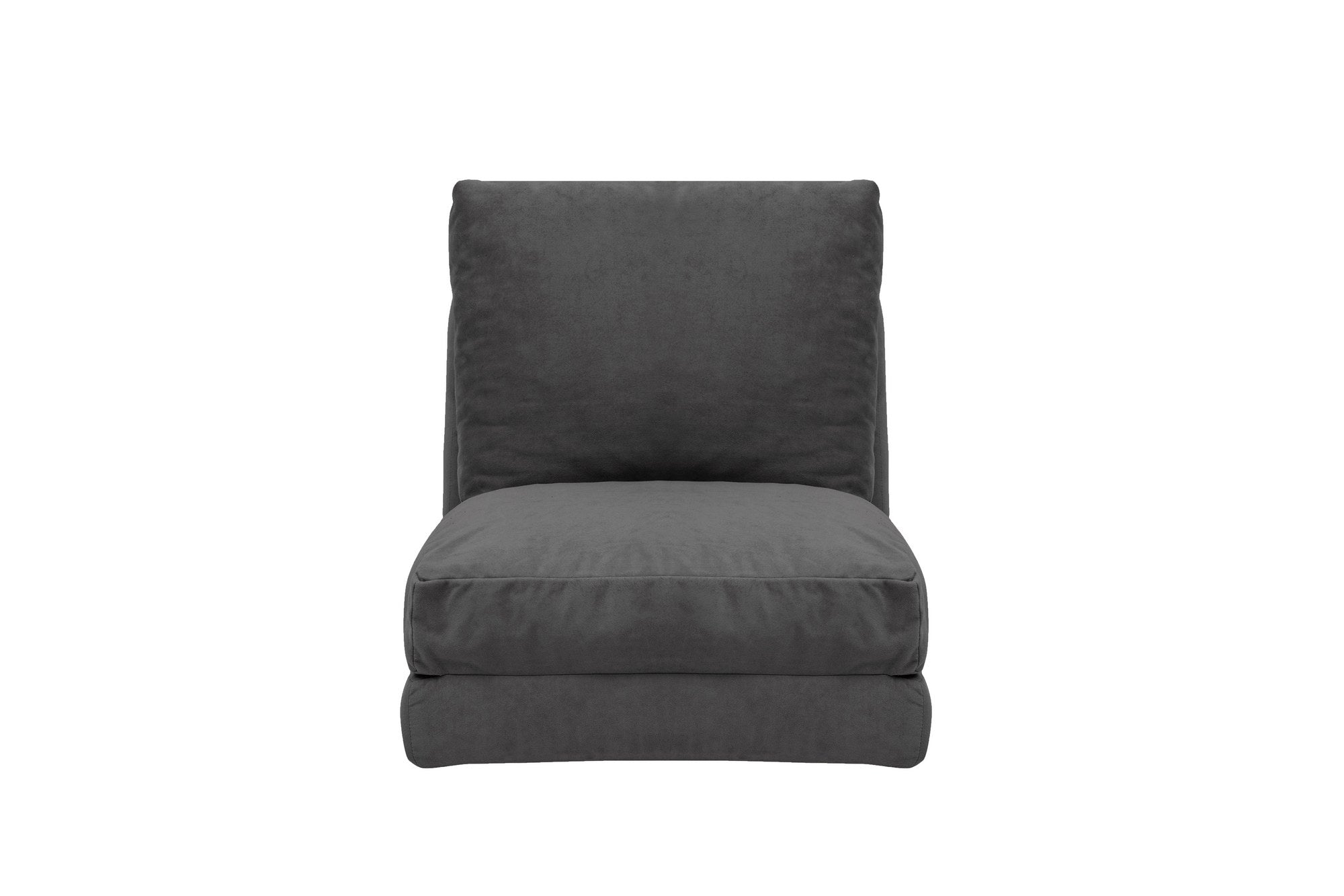 Taida 1 Seater Sofa Bed - Grey ffabric | Single Sofa Bed for Guests