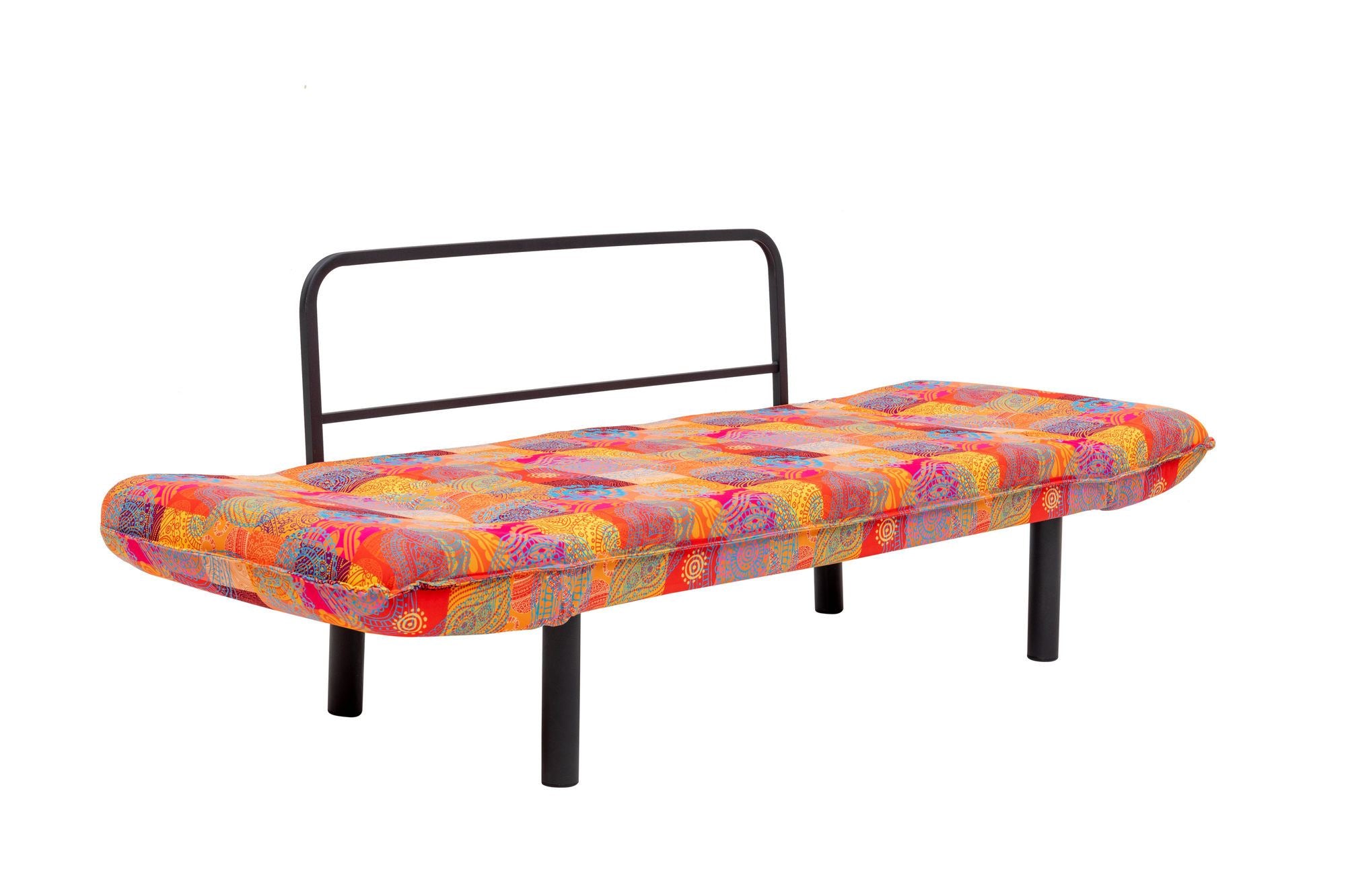 Chatto - Patchwork Multicolor Two-Seater Sofa Bed