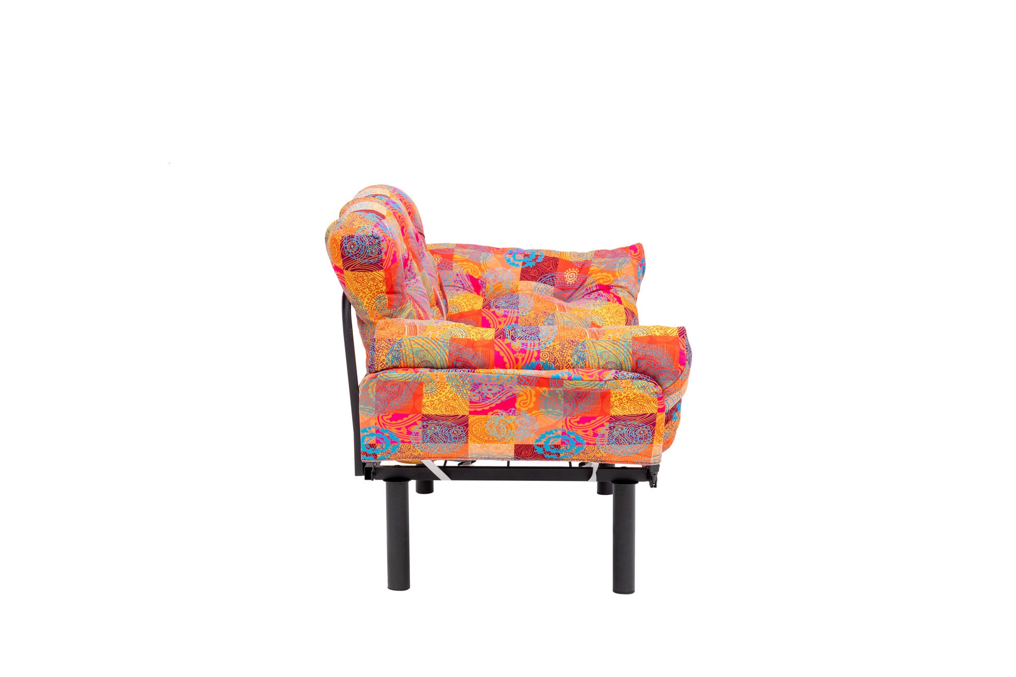 Nitta - Patchwork Multicolor Two-Seater Sofa Bed