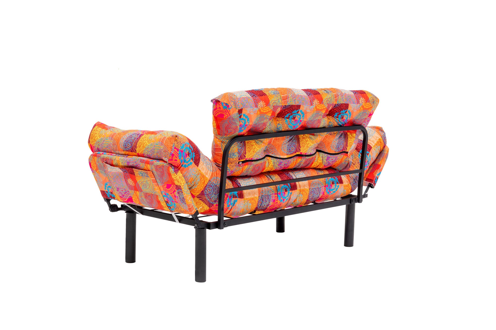 Nitta - Patchwork Multicolor Two-Seater Sofa Bed