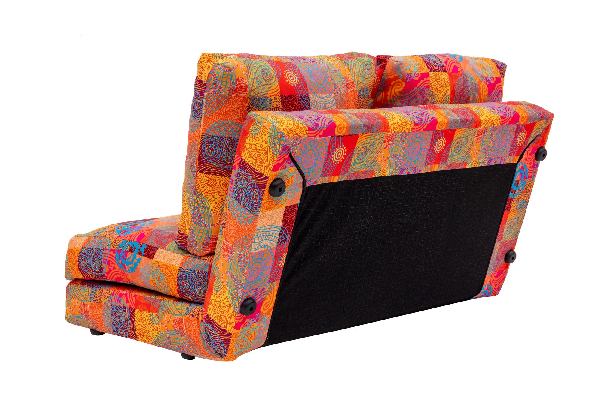 Taida - Patchwork Multicolor Two-Seater Sofa Bed