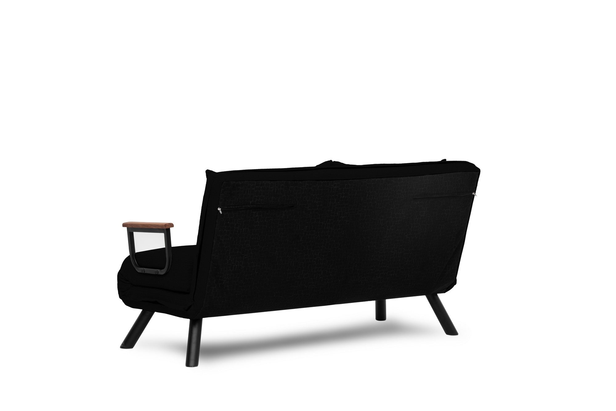 Sando 2-Seater Black Two-Seater Sofa Bed