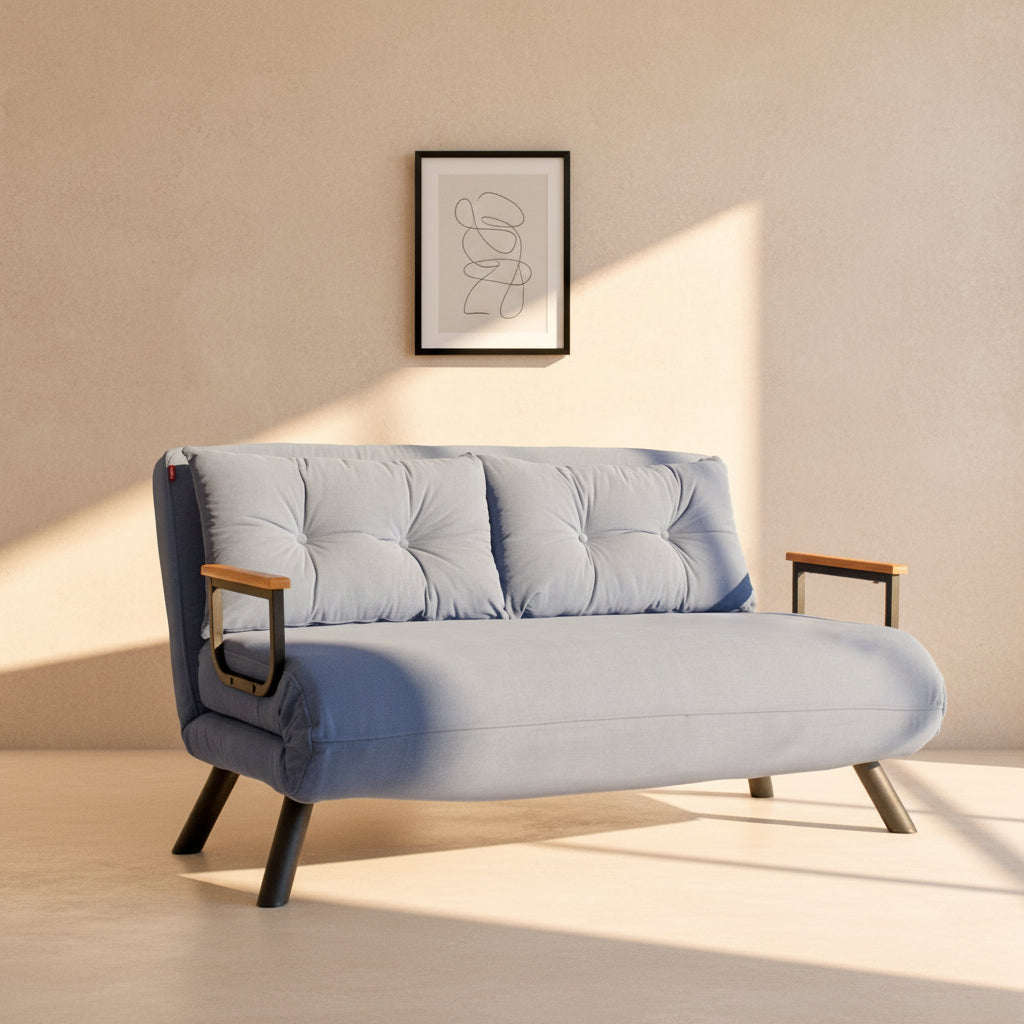 Sando 2Seater Blue TwoSeater Sofa Bed