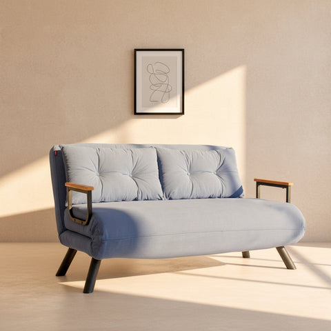 Sando 2-Seater Blue Two-Seater Sofa Bed