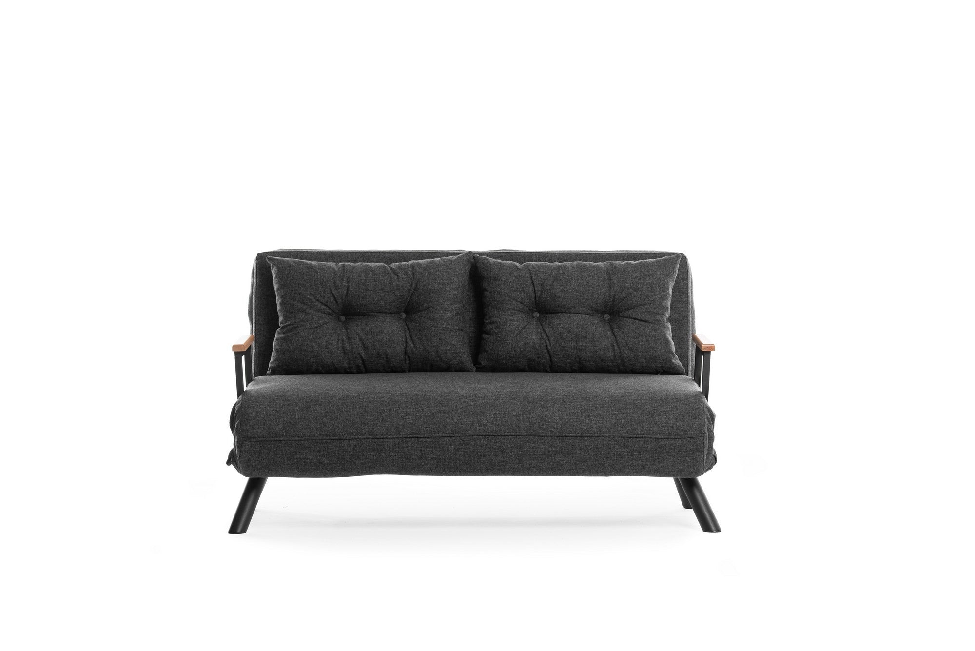 Sando 2-Seater Dark grey Two-Seater Sofa Bed