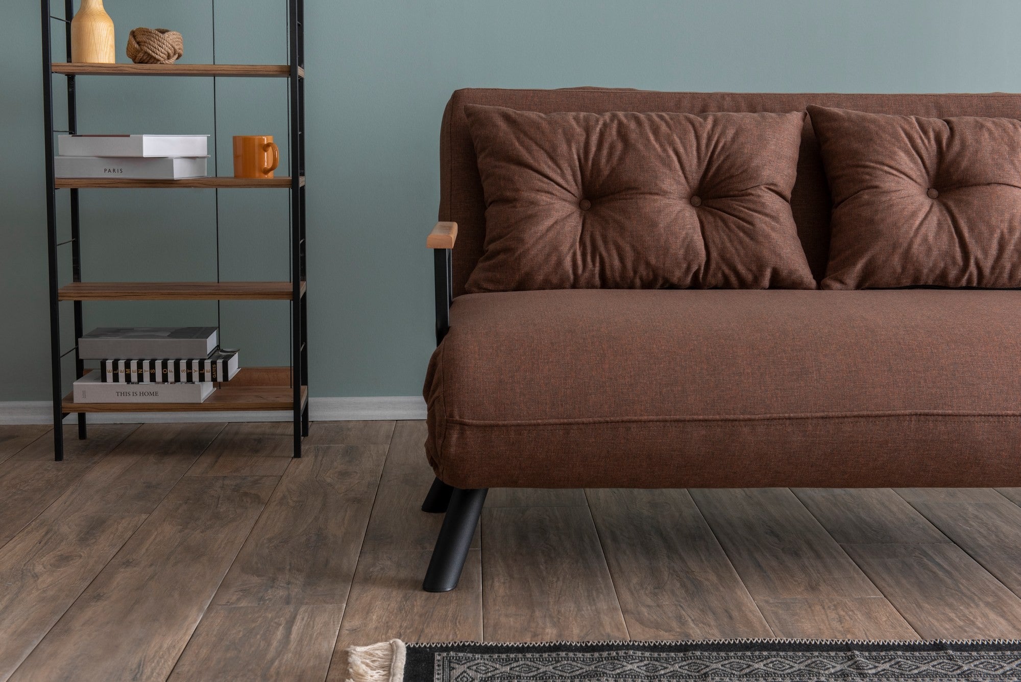 Sando 2-Seater Light brown Two-Seater Sofa Bed