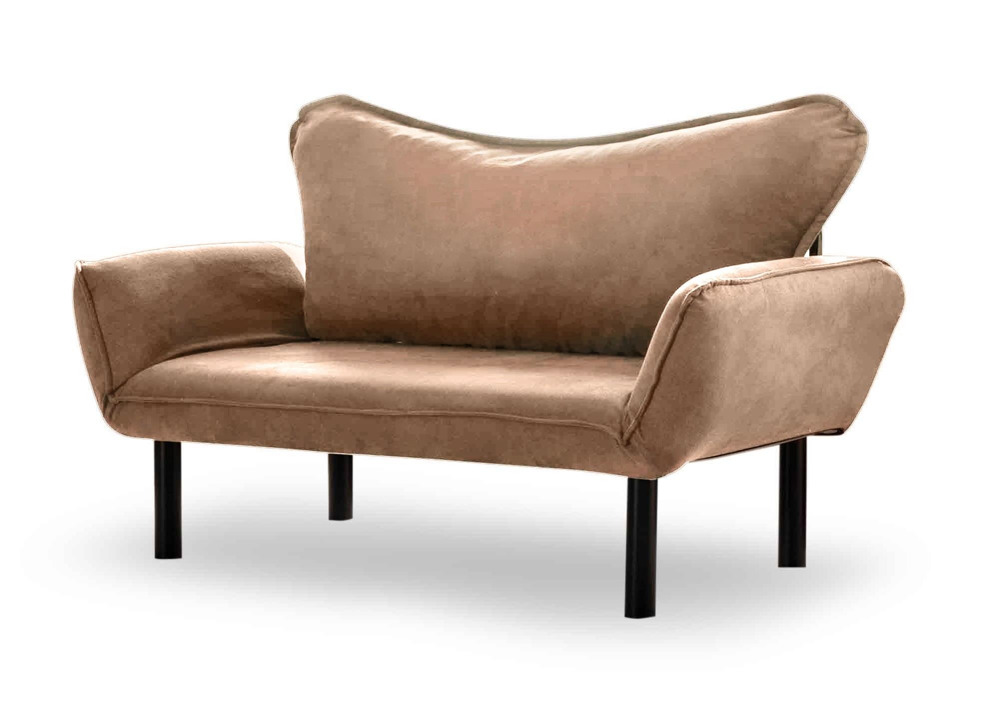 Chatto Light brown Two-Seater Sofa Bed