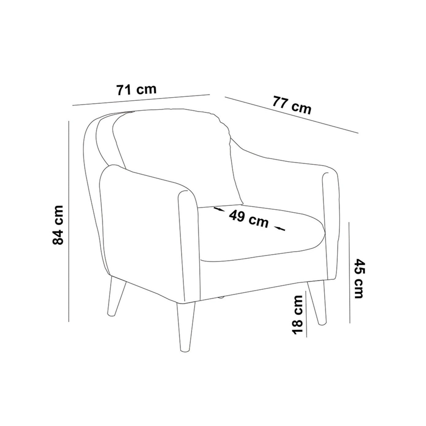 Soli Berjer  | Rock Wing Chair – Designer Lounge Armchair