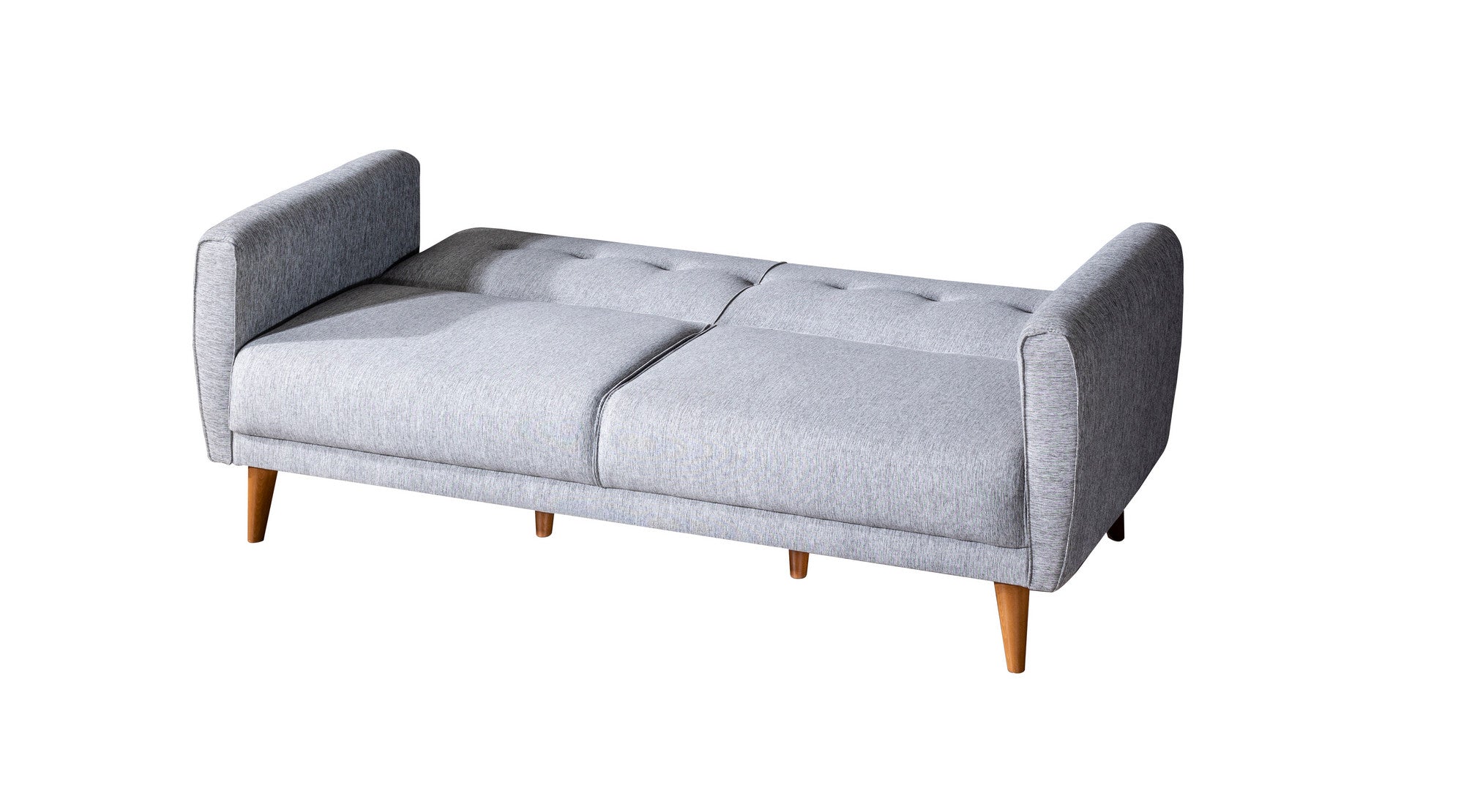 Aria - Grey 3-Seater Sofa Bed | Large Pull-Out Couch for Guests