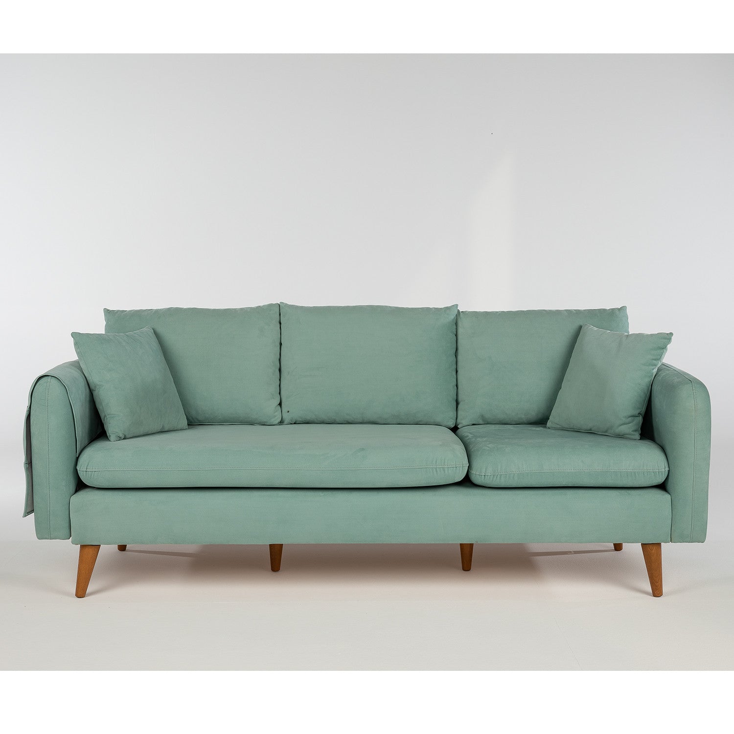 Sofia  Sea Green 3 Seater Sofa | Comfortable Modern sofa
