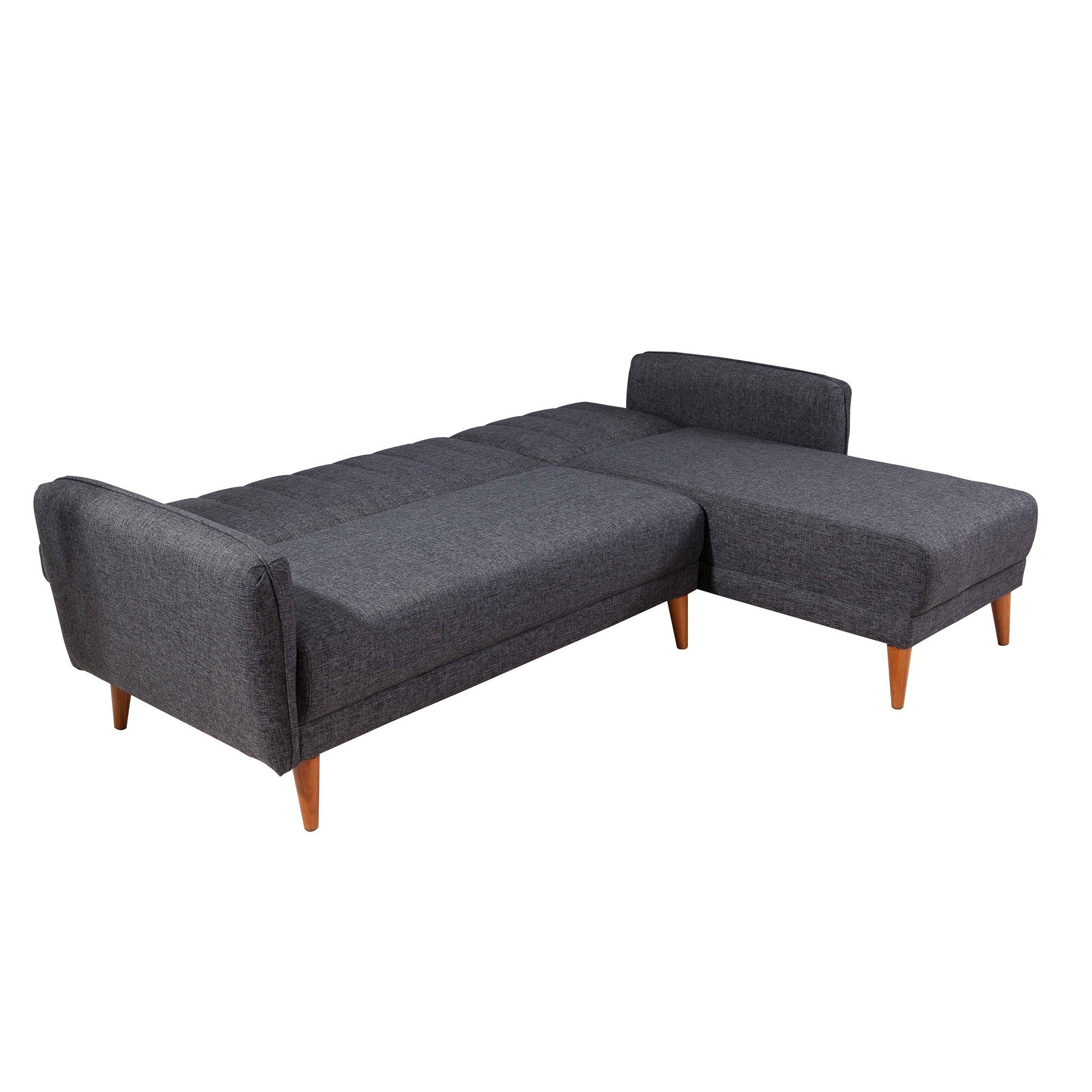 Aqua – Dark Grey L Shaped Corner Sofa Bed | Modular Sectional