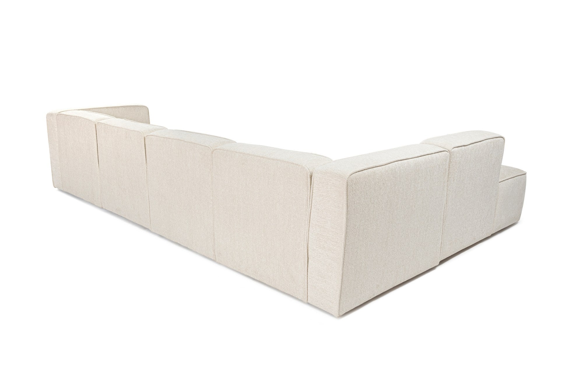More – Cream L Shape Corner Sofa | Designer Sectional for Living Room