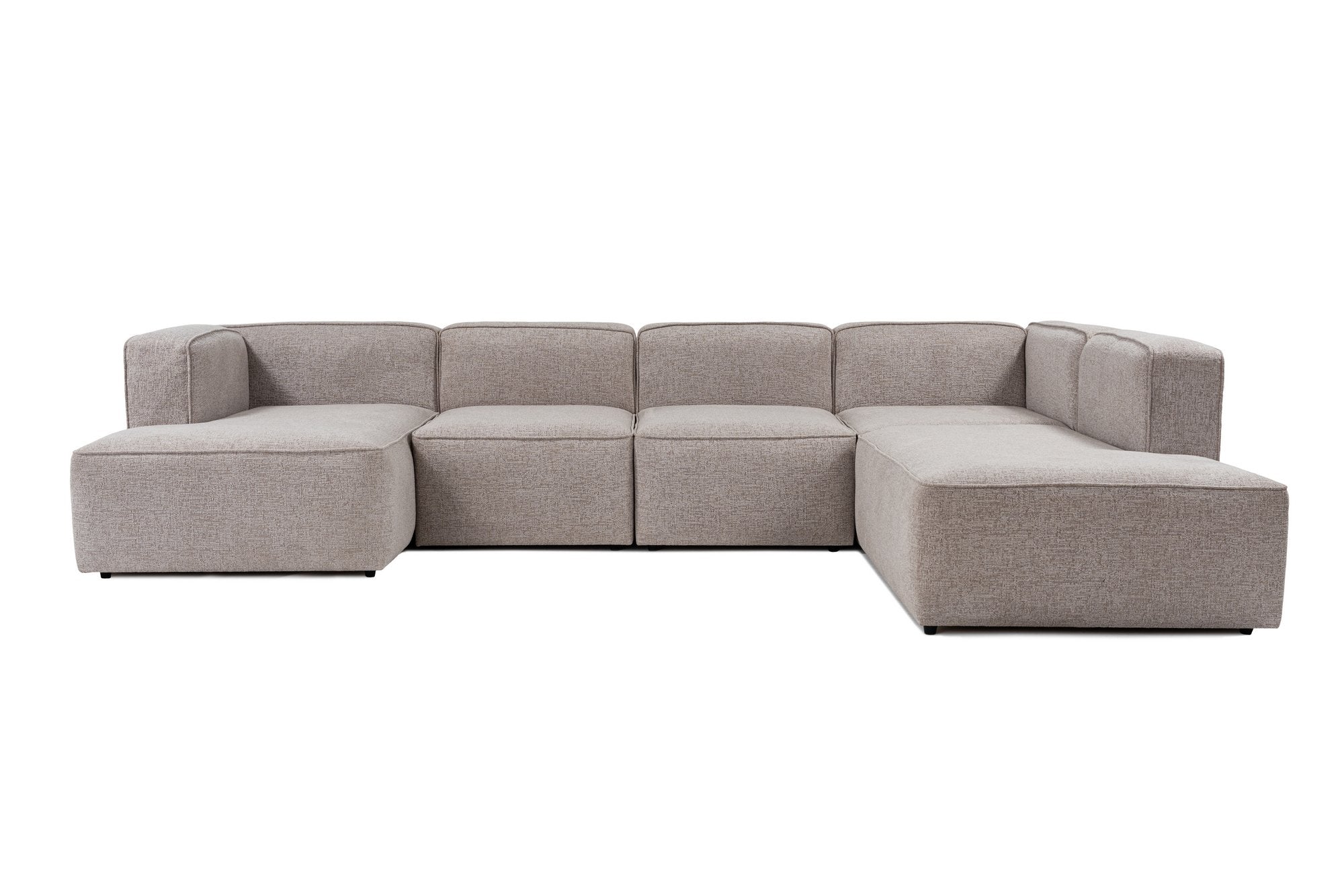 More – Mocha L Shape Corner Sofa | Designer Sectional for Living Room