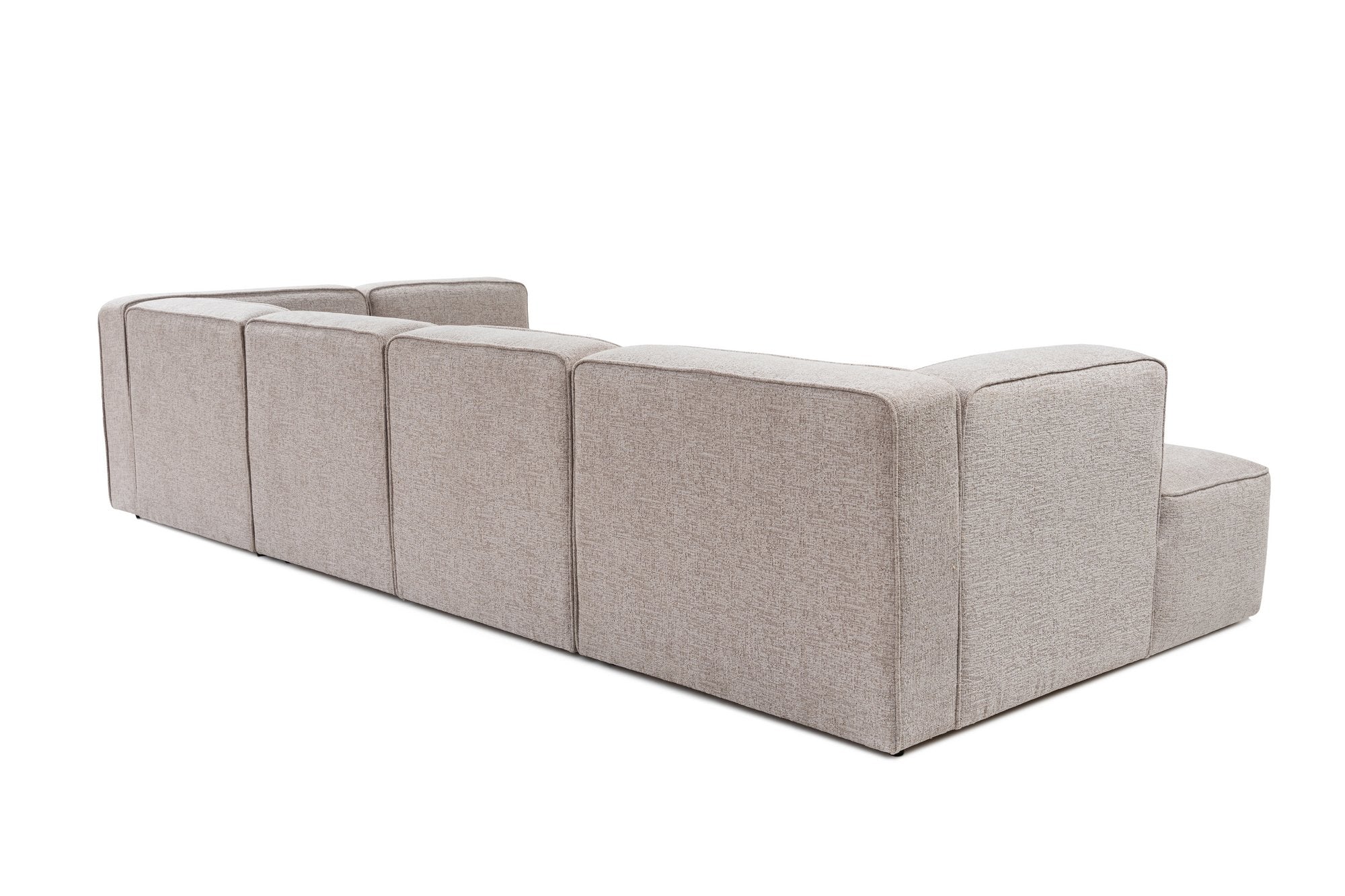 More – Mocha L Shape Corner Sofa | Designer Sectional for Living Room