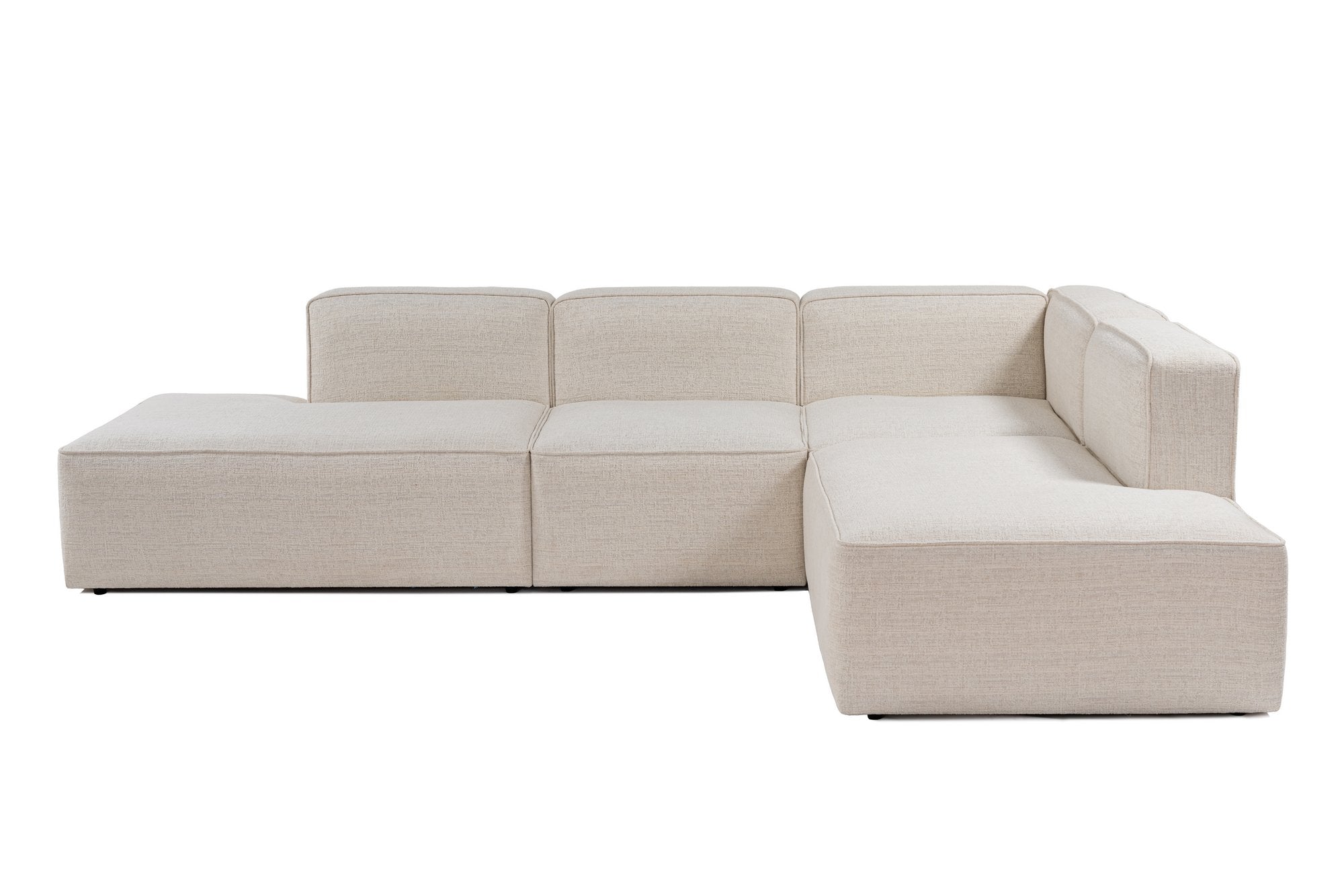More – White L Shape Corner Sofa | Designer Sectional for Living Room
