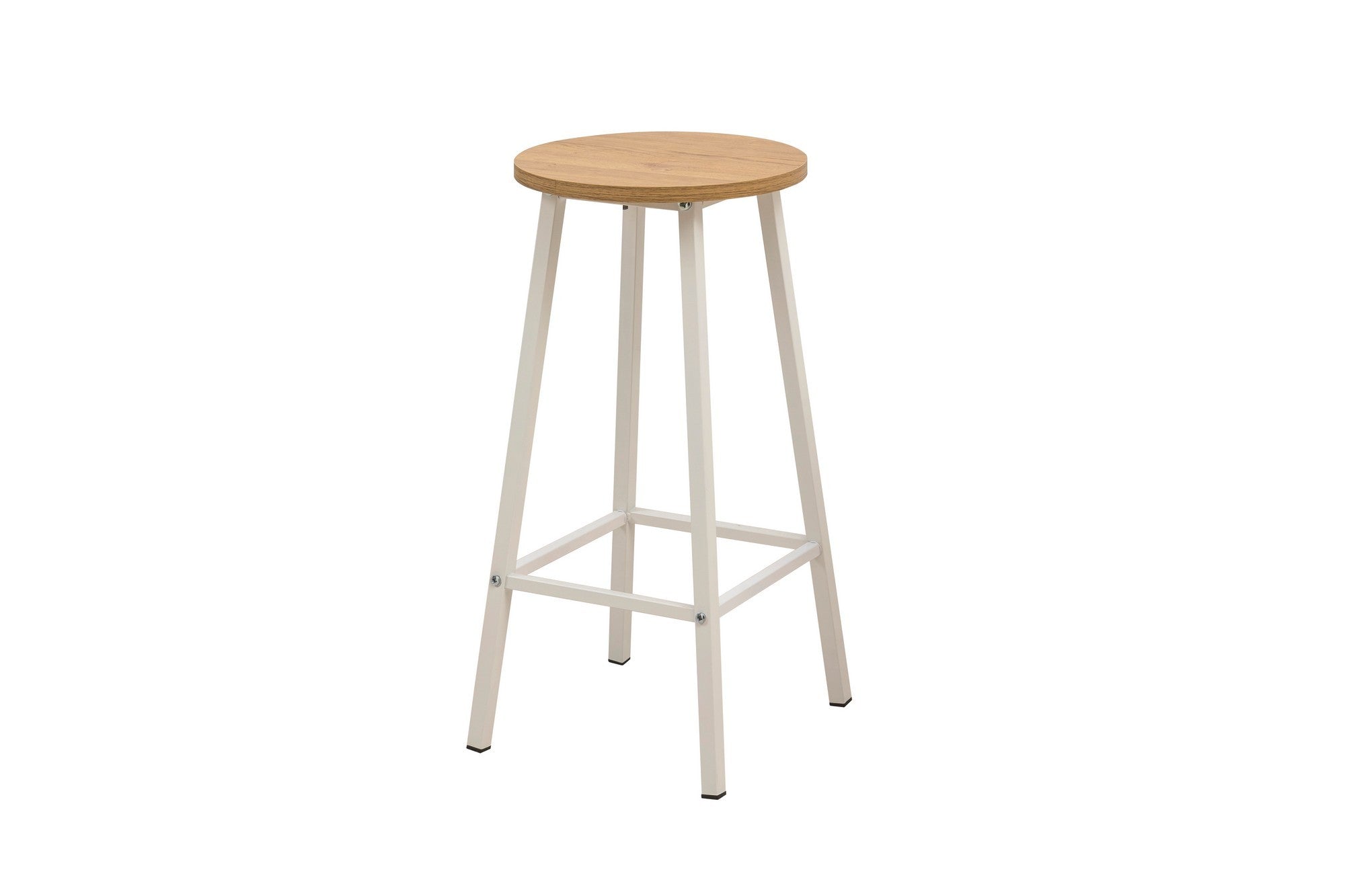 Set of 3 Mola Set 100 Bar Table and 2 Stools Set in White – product image 6