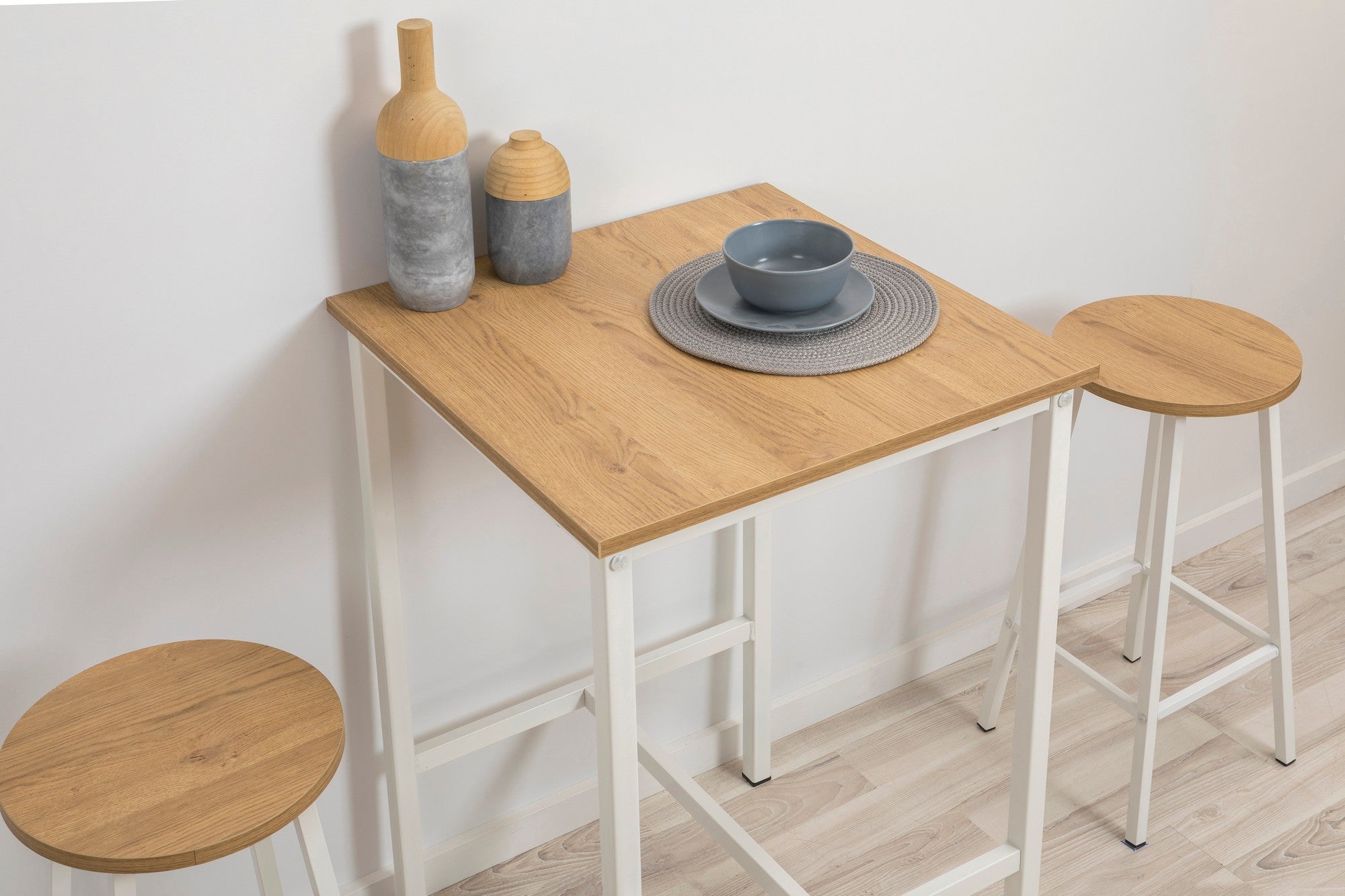 Mora Stool in White – product image 4