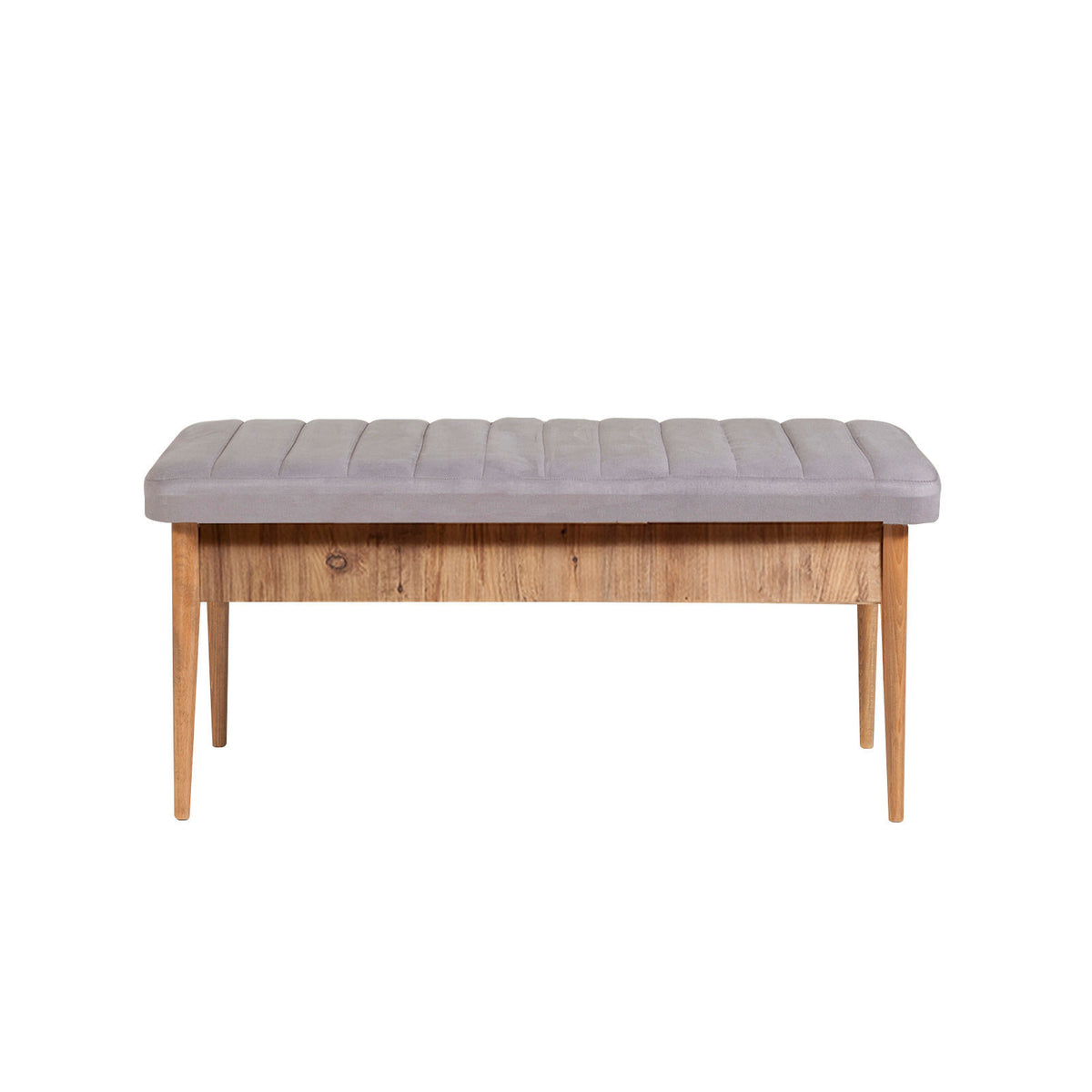 Vina Velvet Bench in Atlantic Pine and Soho – product image 1