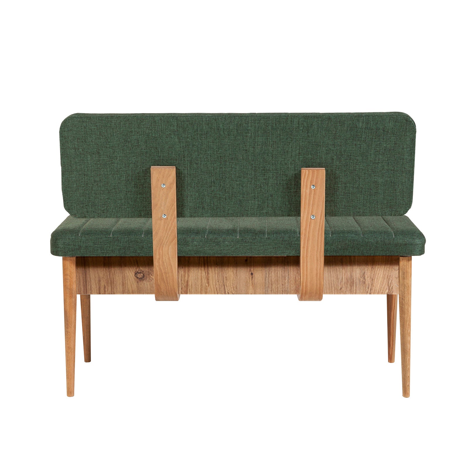 Vina Linen Storage Bench in Atlantic Pine and Green – product image 6