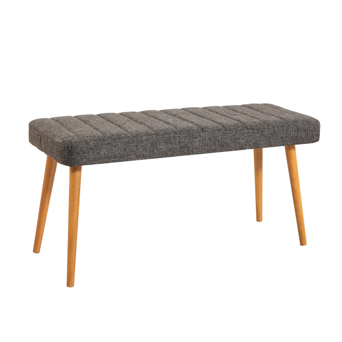 Stormi Linen Bench in Atlantic Pine and Anthracite – product image 1