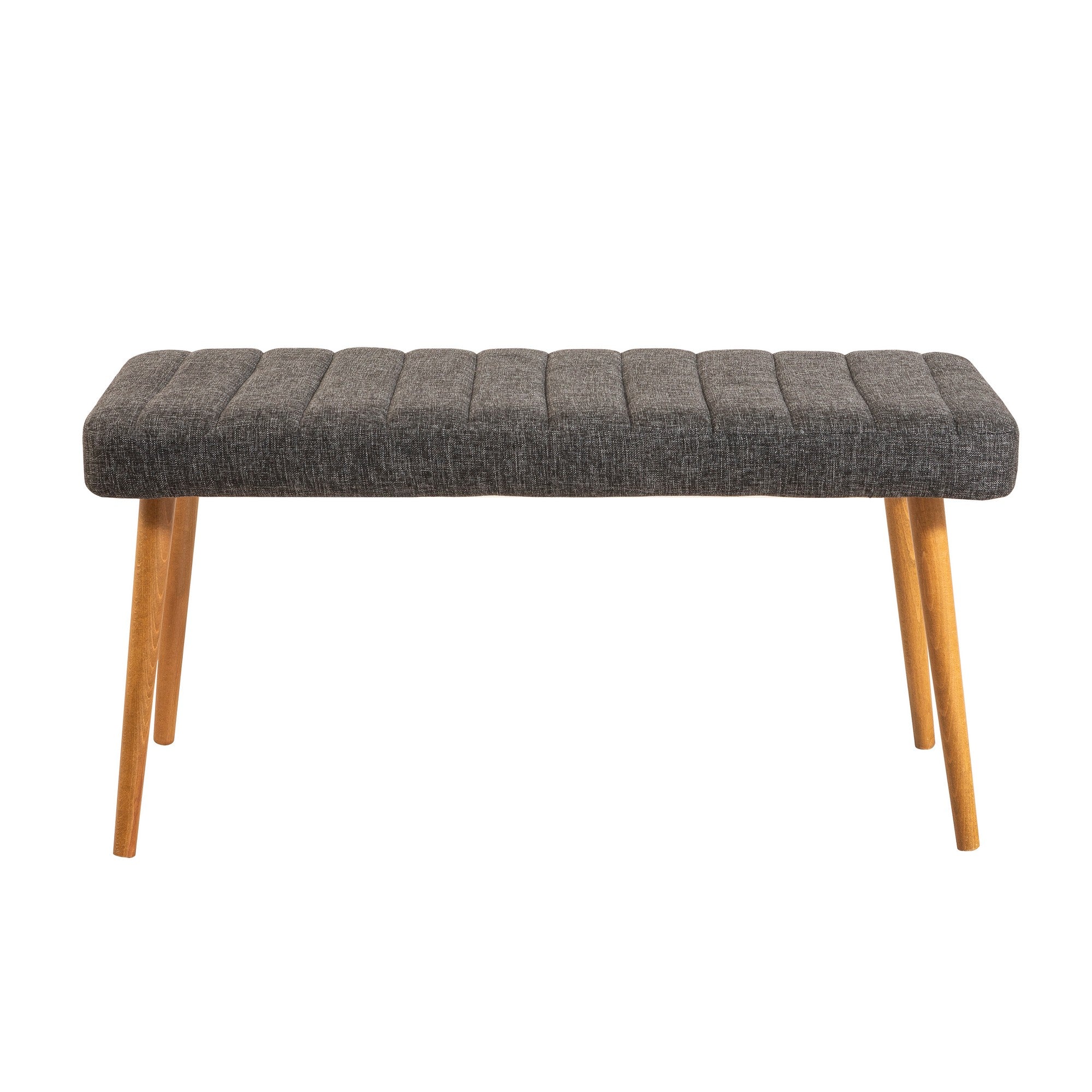 Stormi Linen Bench in Atlantic Pine and Anthracite – product image 2
