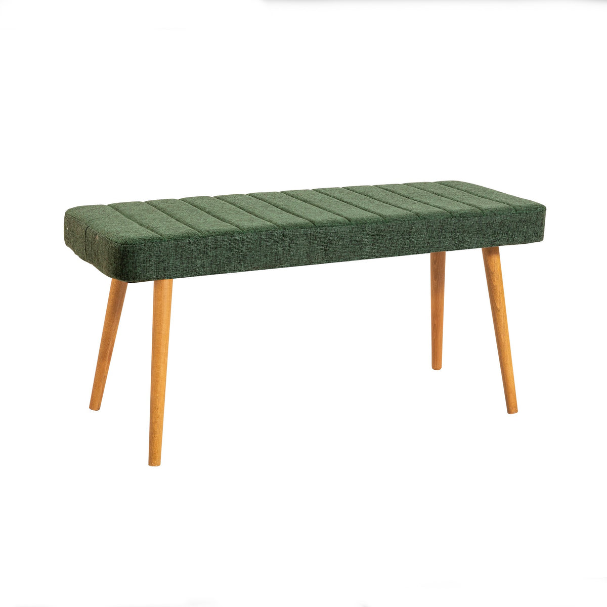Stormi Linen Bench in Atlantic Pine and Green – product image 1