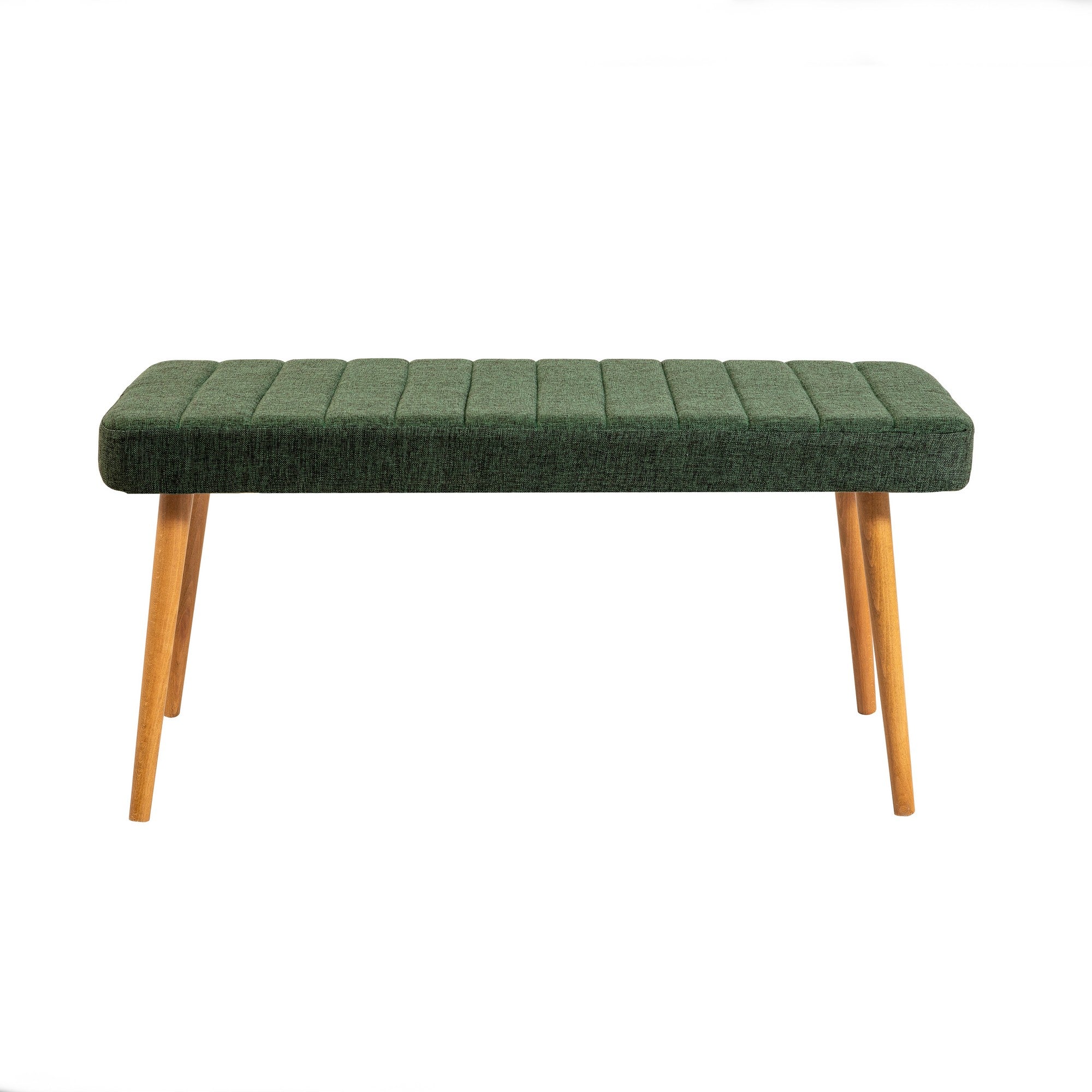 Stormi Linen Bench in Atlantic Pine and Green – product image 2