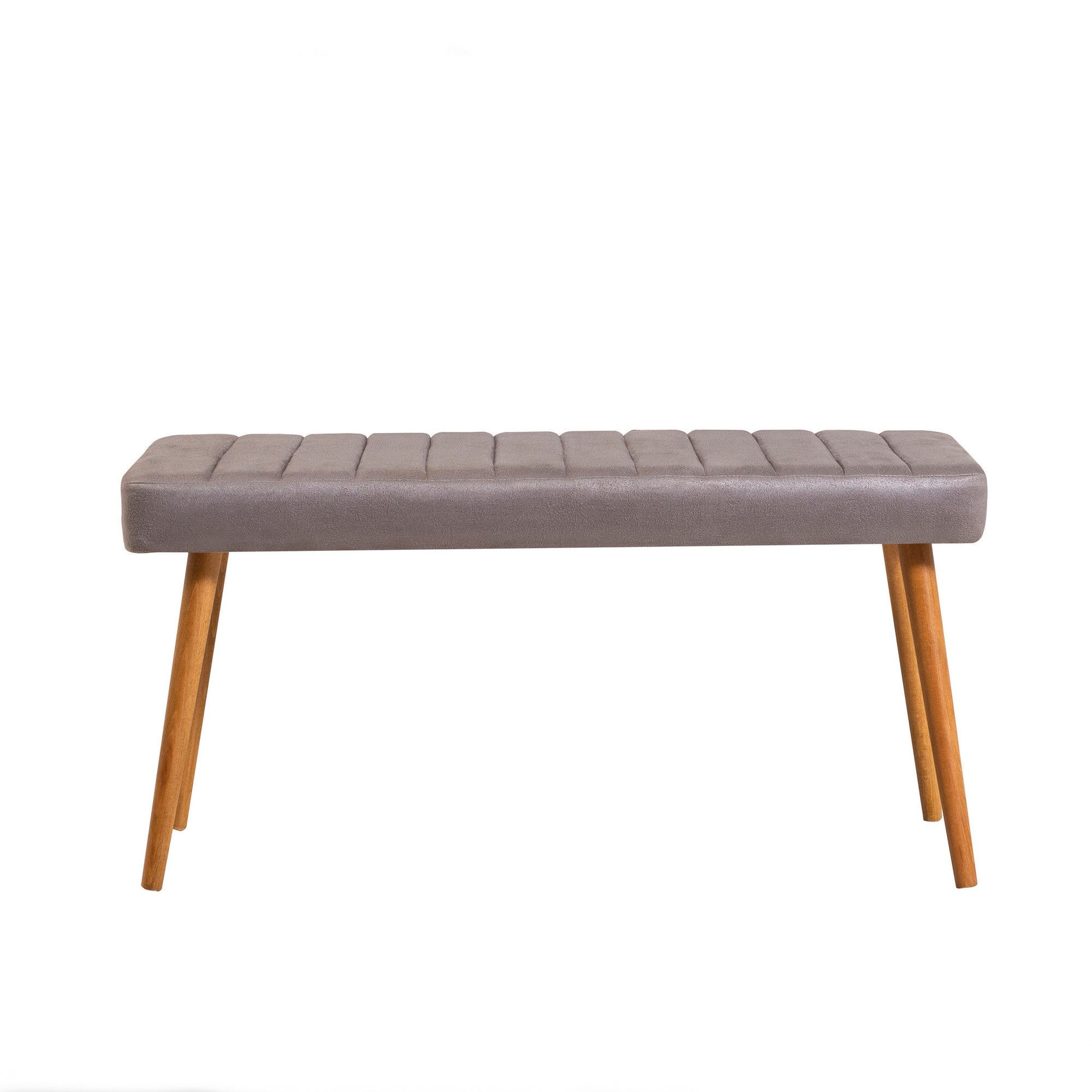 Stormi Velvet Bench in Atlantic Pine and Grey – product image 2