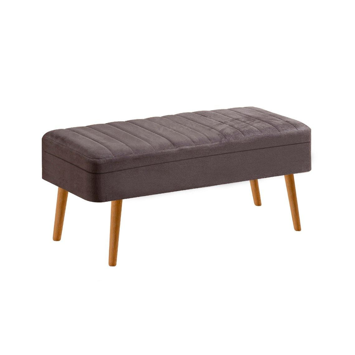Banc Vina 1501-2 en pin de l'Atlantique et anthracite